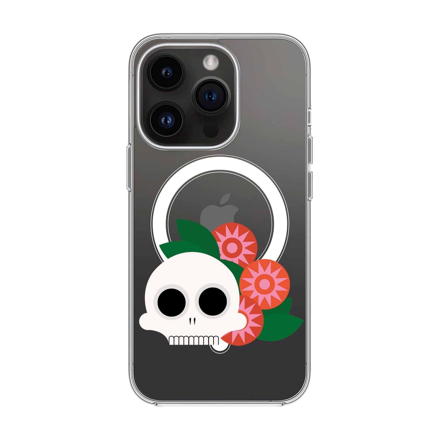 MEMENTO BLOOM-iPhone 14 Pro Solid Kılıf MagSafe Özellikli