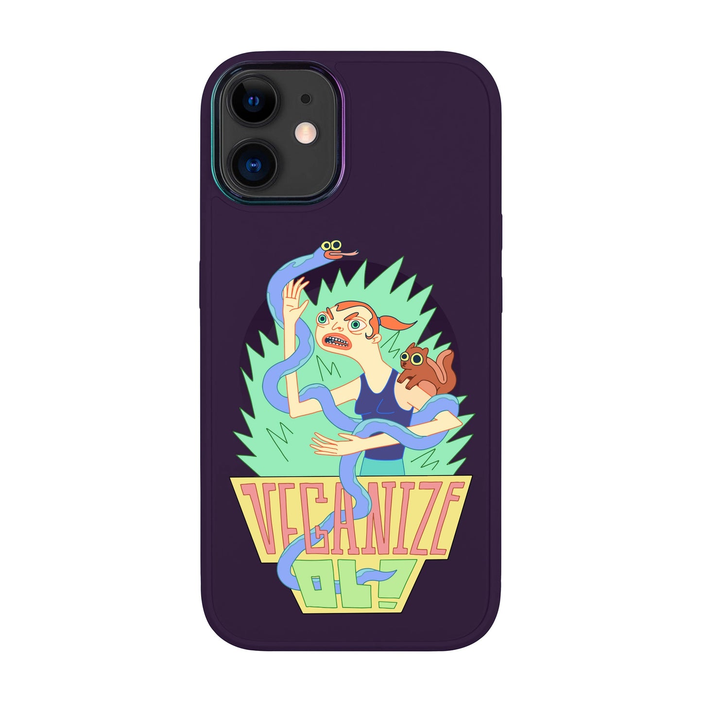 VEGANİZE-iPhone 12 Vigor Kılıf MagSafe Özellikli