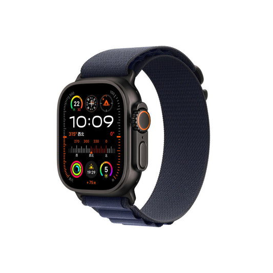 Apple Watch Alpine Kordon-Siyah Mavi