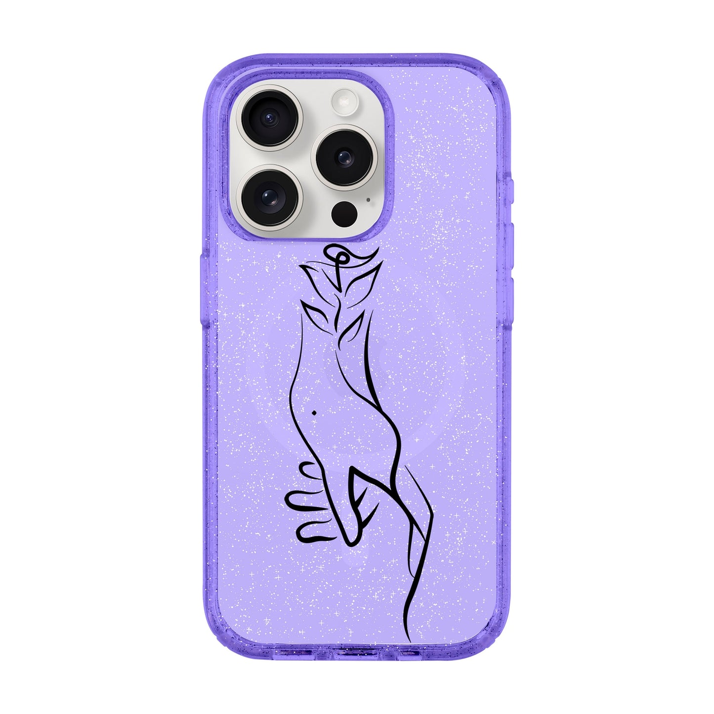 TOUCH-iPhone 15 Pro Shiny Kılıf MagSafe Özellikli