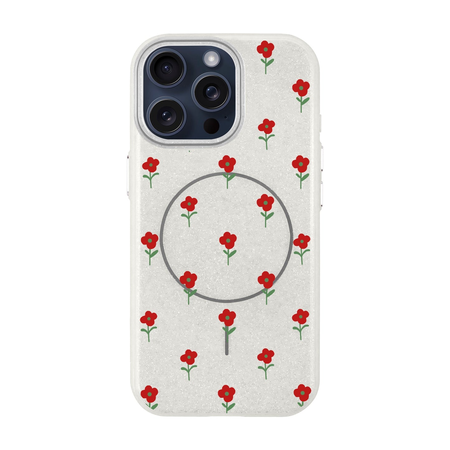FLOWER POWER-iPhone 15 Pro Max Radiant Kılıf MagSafe Özellikli
