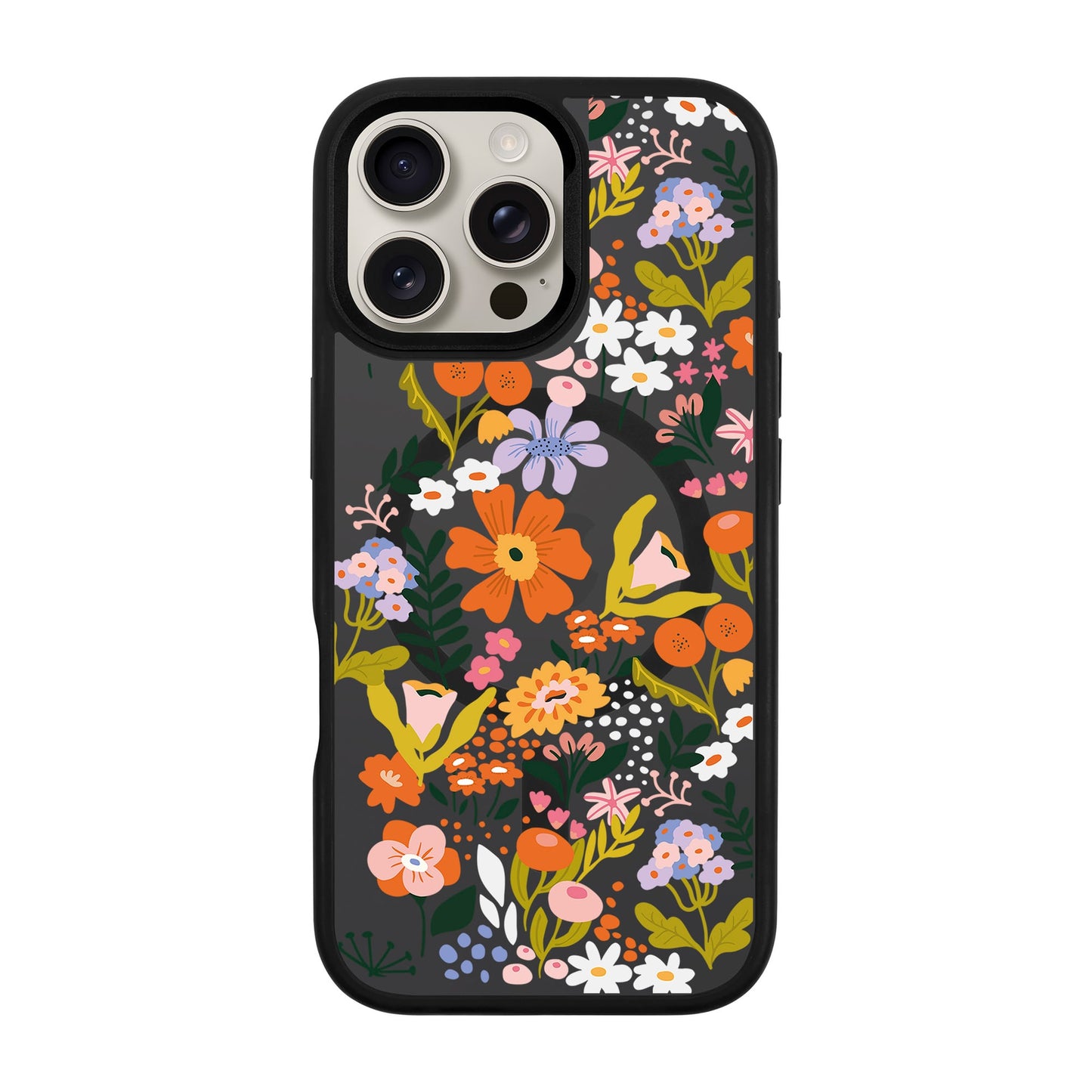 FLOWER-iPhone 16 Pro Max Rise Kılıf MagSafe Özellikli