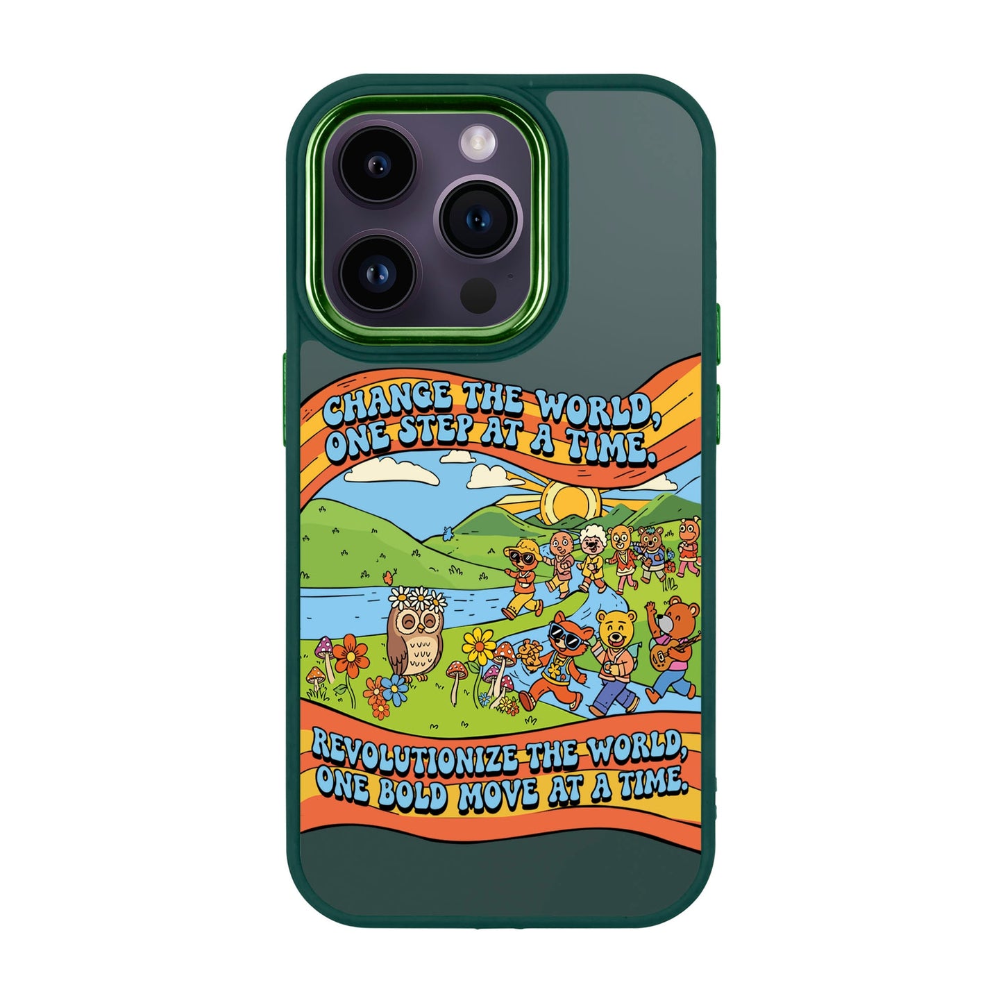 CHANGE THE WORLD-iPhone 14 Pro Proof Kılıf