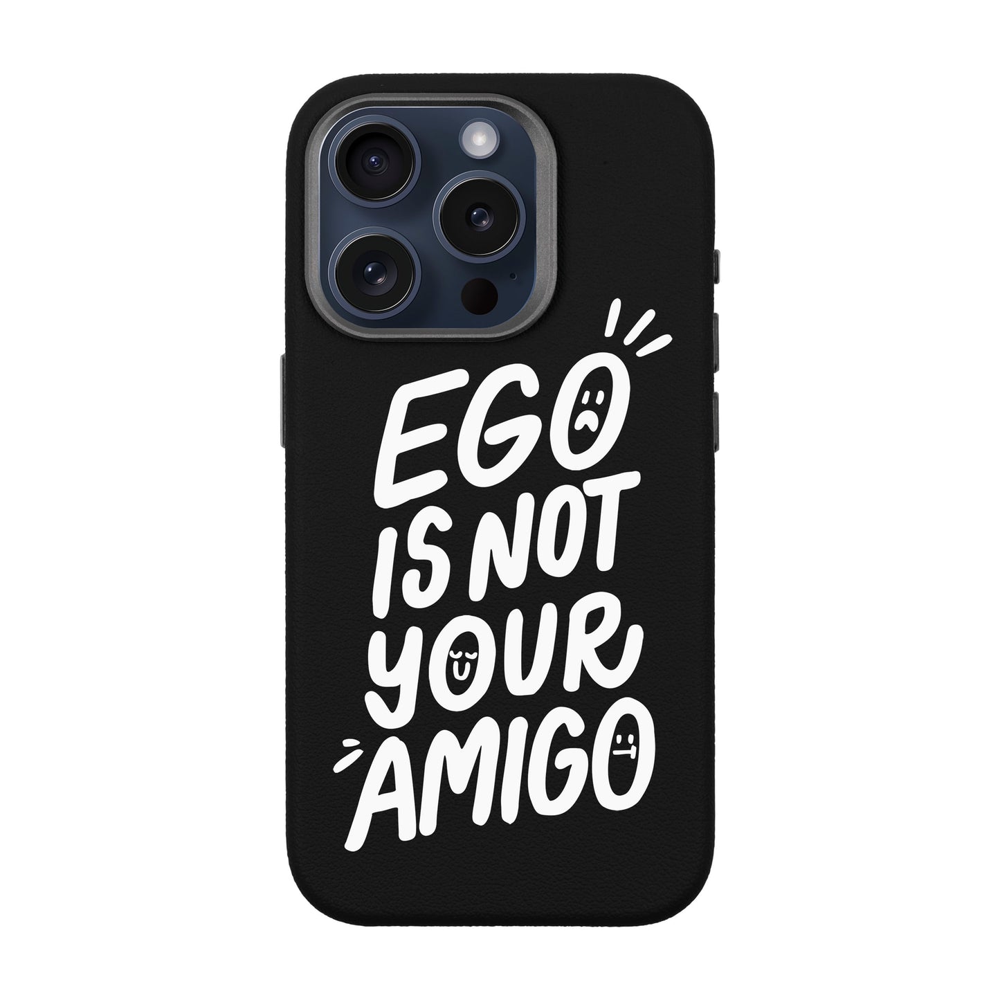 EGO-iPhone 15 Pro Leather Premium Kılıf MagSafe Özellikli