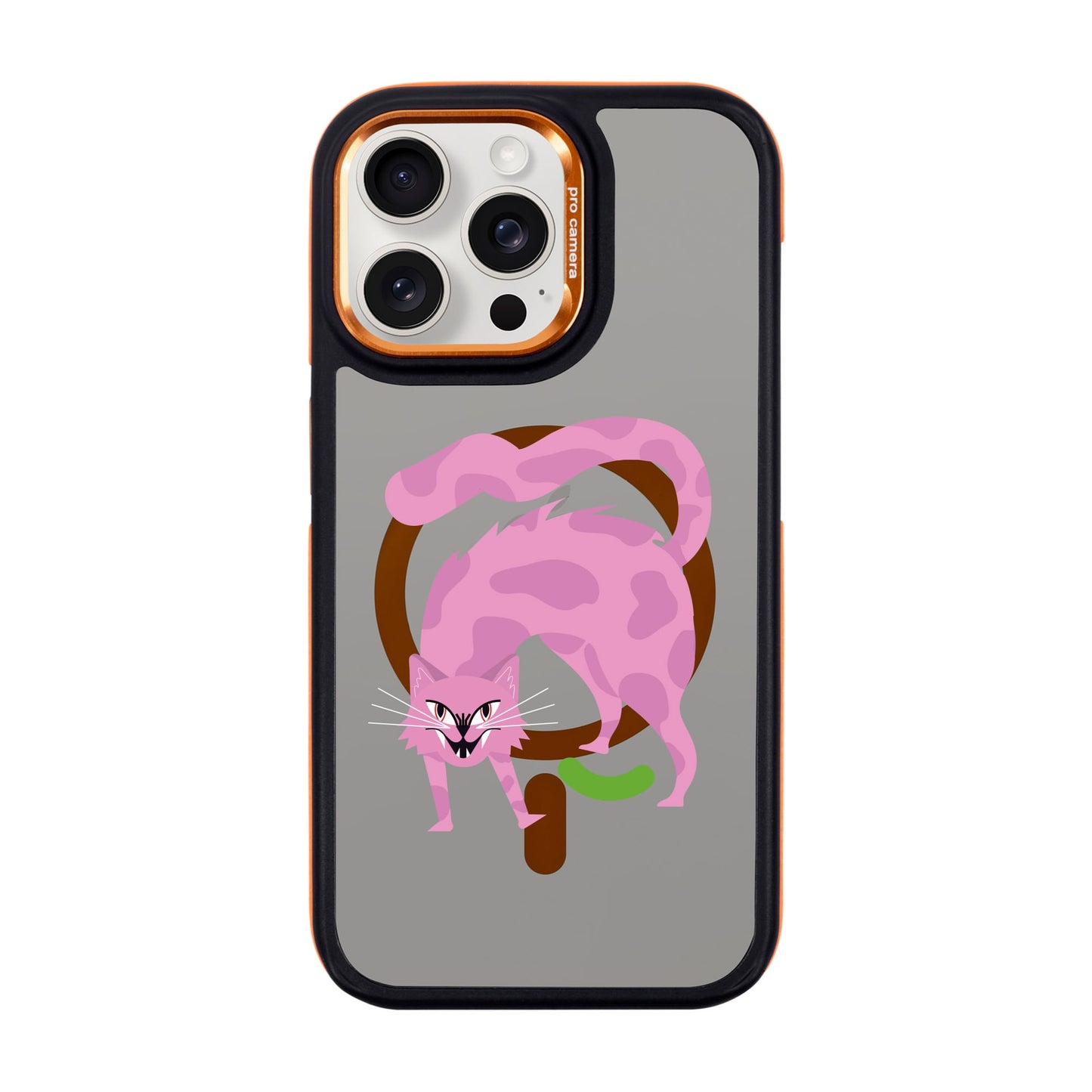 GRUMBLEPAWS-iPhone 15 Pro Max Dark Kılıf MagSafe Özellikli