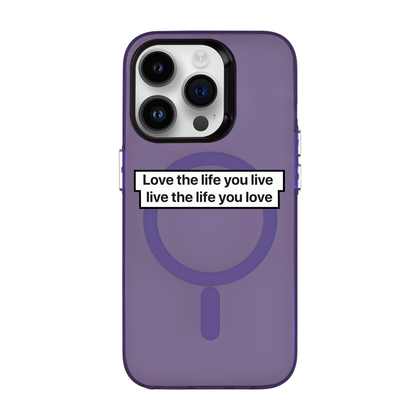 LOVE THE LIFE-iPhone 14 Pro Hold Kılıf MagSafe Özellikli