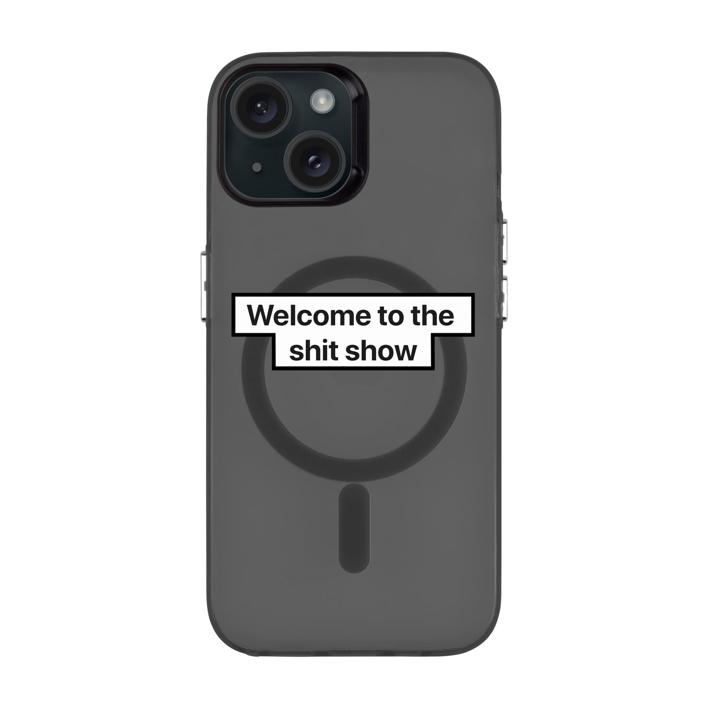 WELCOME-iPhone 15 Hold Kılıf MagSafe Özellikli