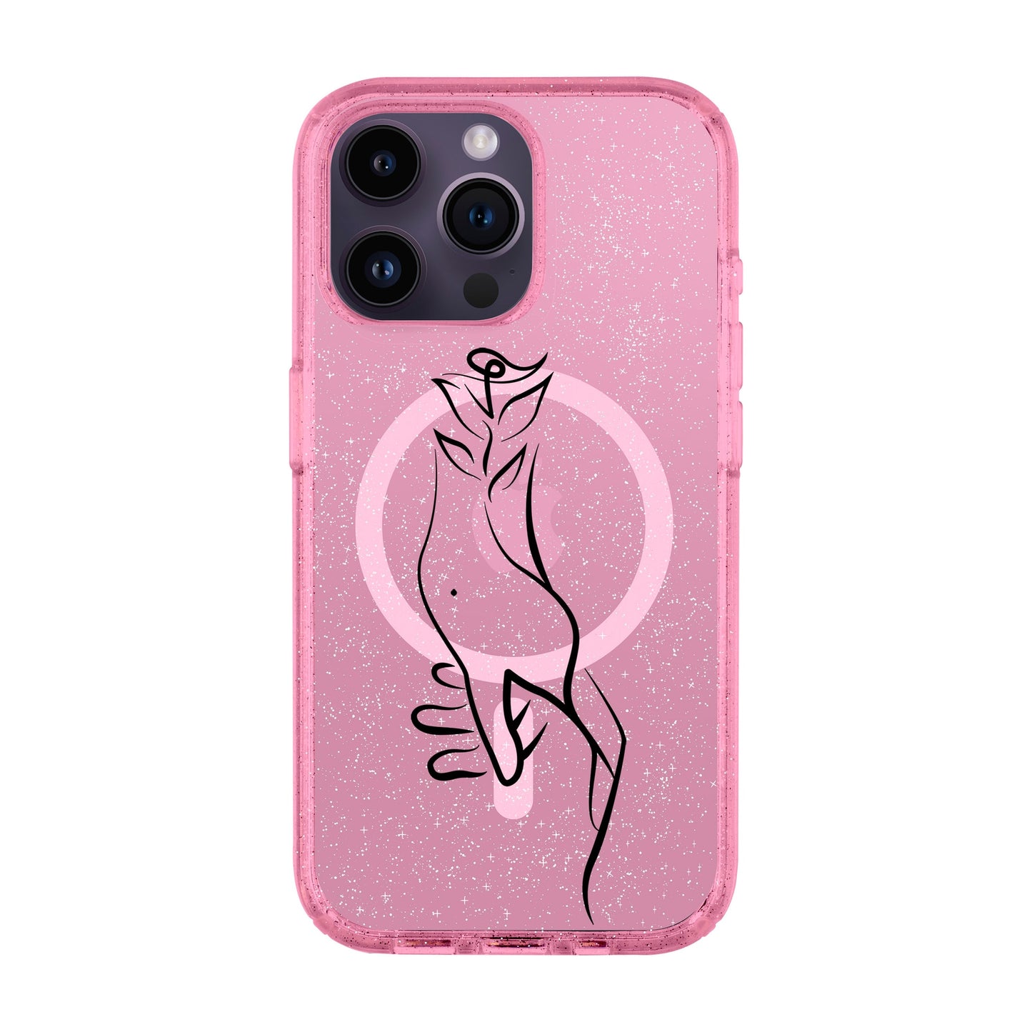 TOUCH-iPhone 14 Pro Max Shiny Kılıf MagSafe Özellikli