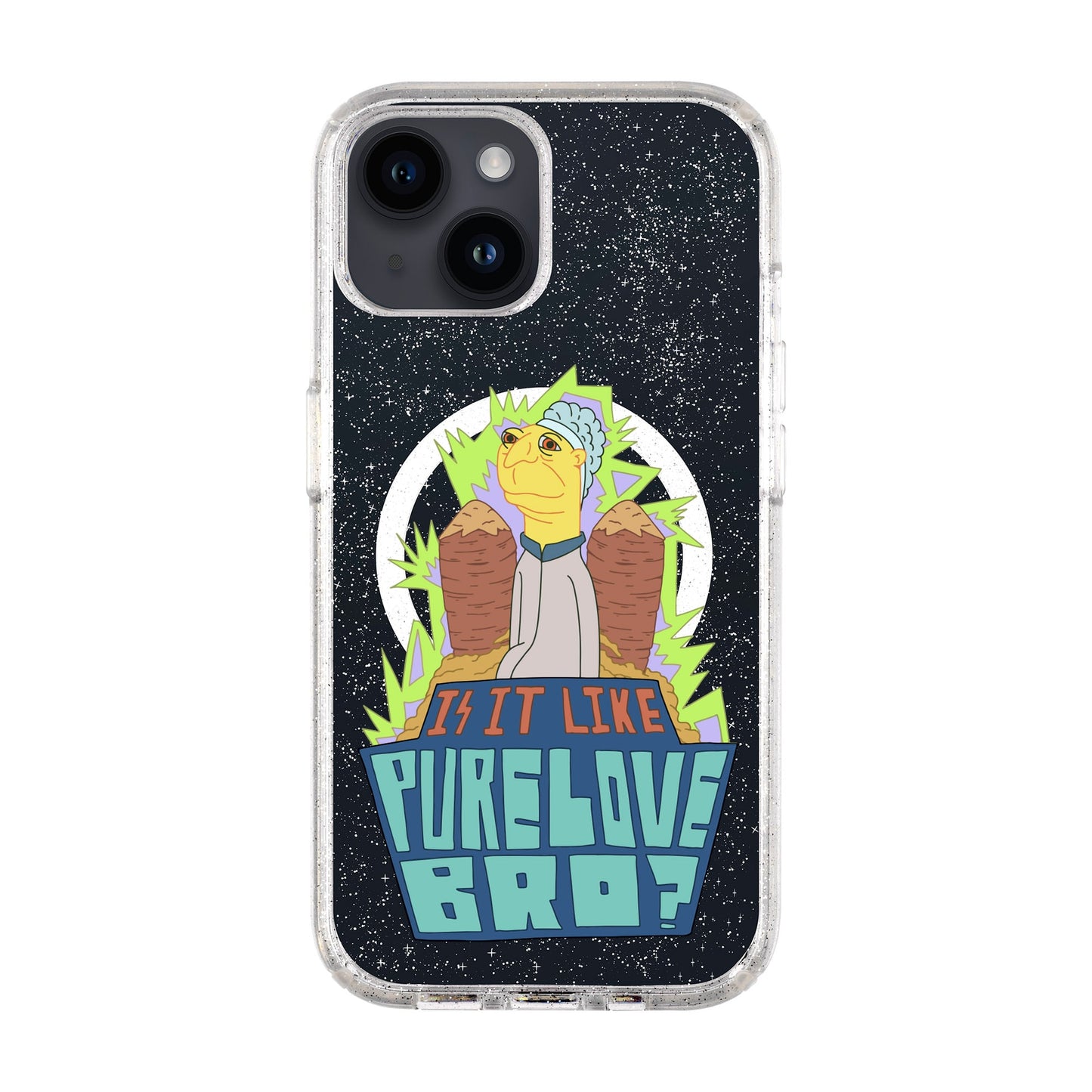 PURE LOVE-iPhone 14 Shiny Kılıf MagSafe Özellikli