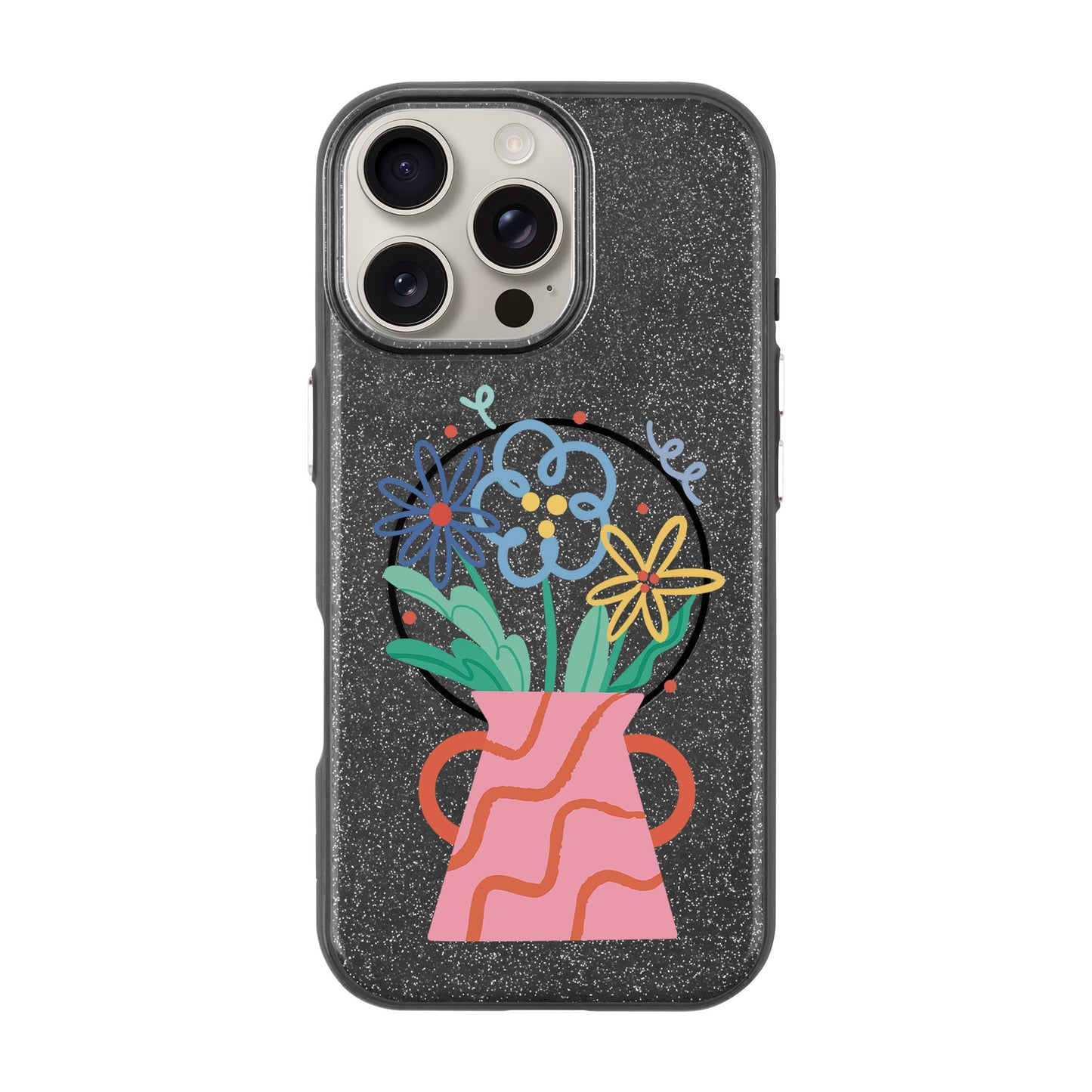 PINK VASE-iPhone 16 Pro Max Radiant Kılıf MagSafe Özellikli