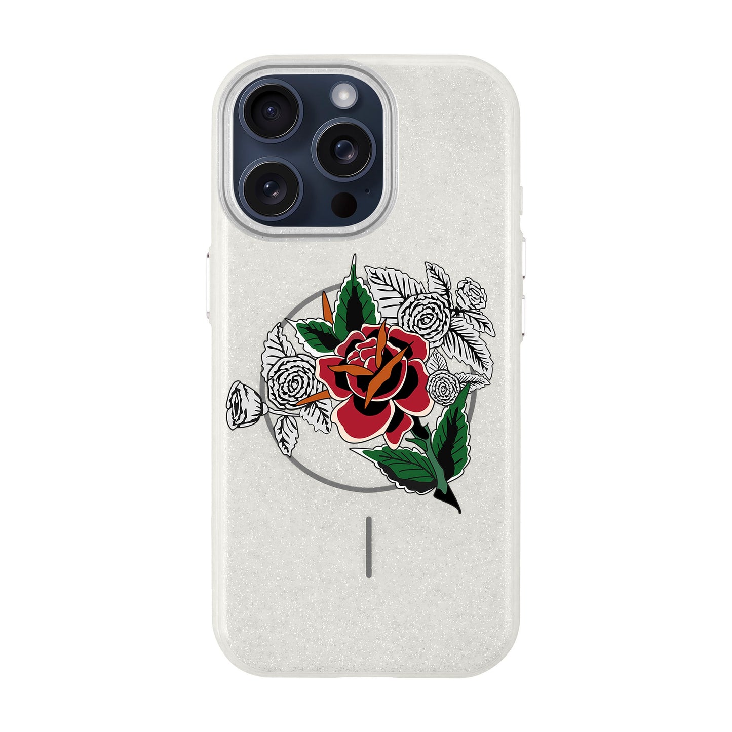 DRY ROSE-iPhone 15 Pro Max Radiant Kılıf MagSafe Özellikli
