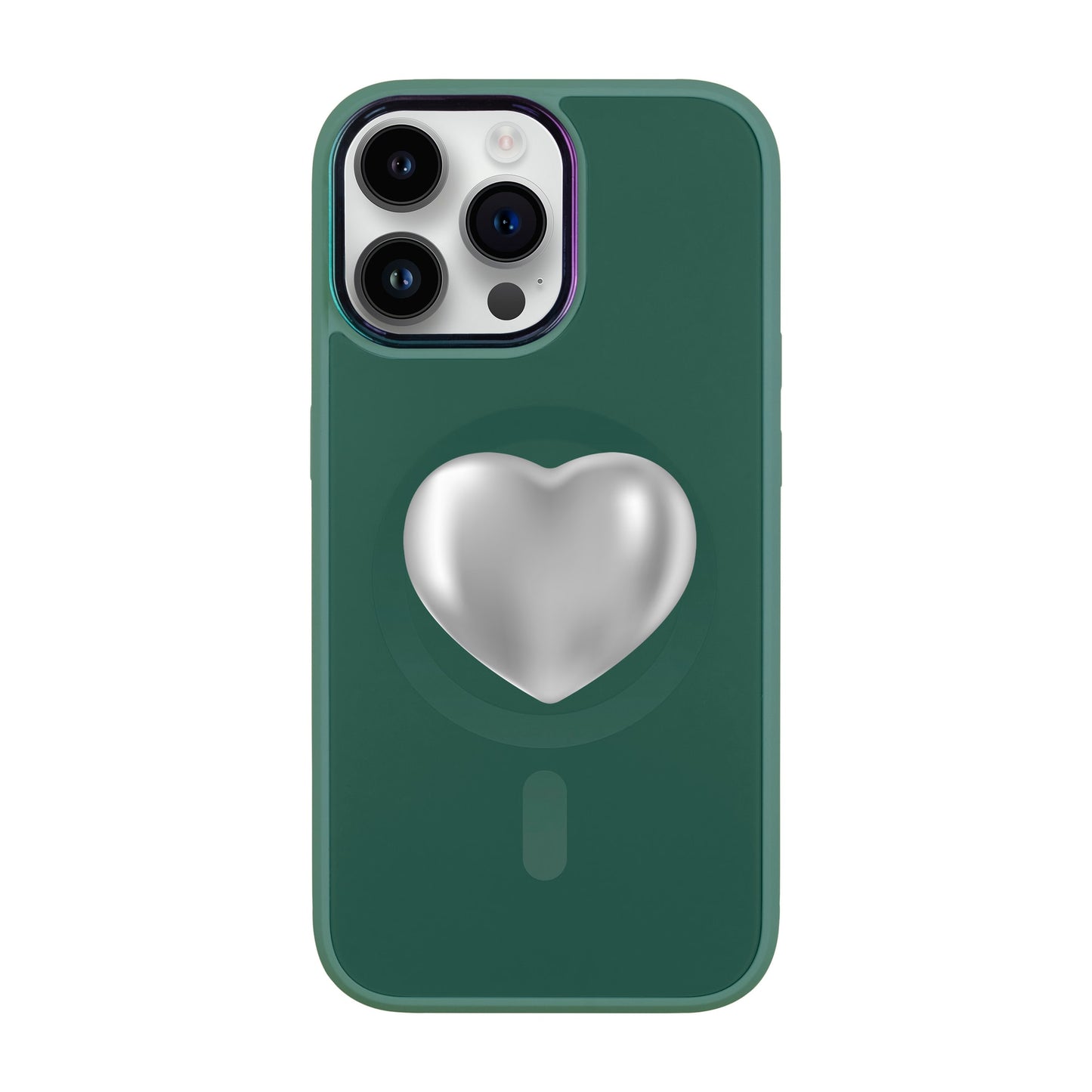SILVER HEART-iPhone 14 Pro Max Vigor Kılıf MagSafe Özellikli