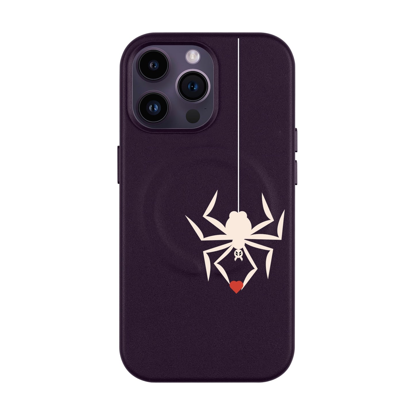 TISSERAND DE LA GRAVITÉ-iPhone 14 Pro Max Leather Kılıf MagSafe Özellikli