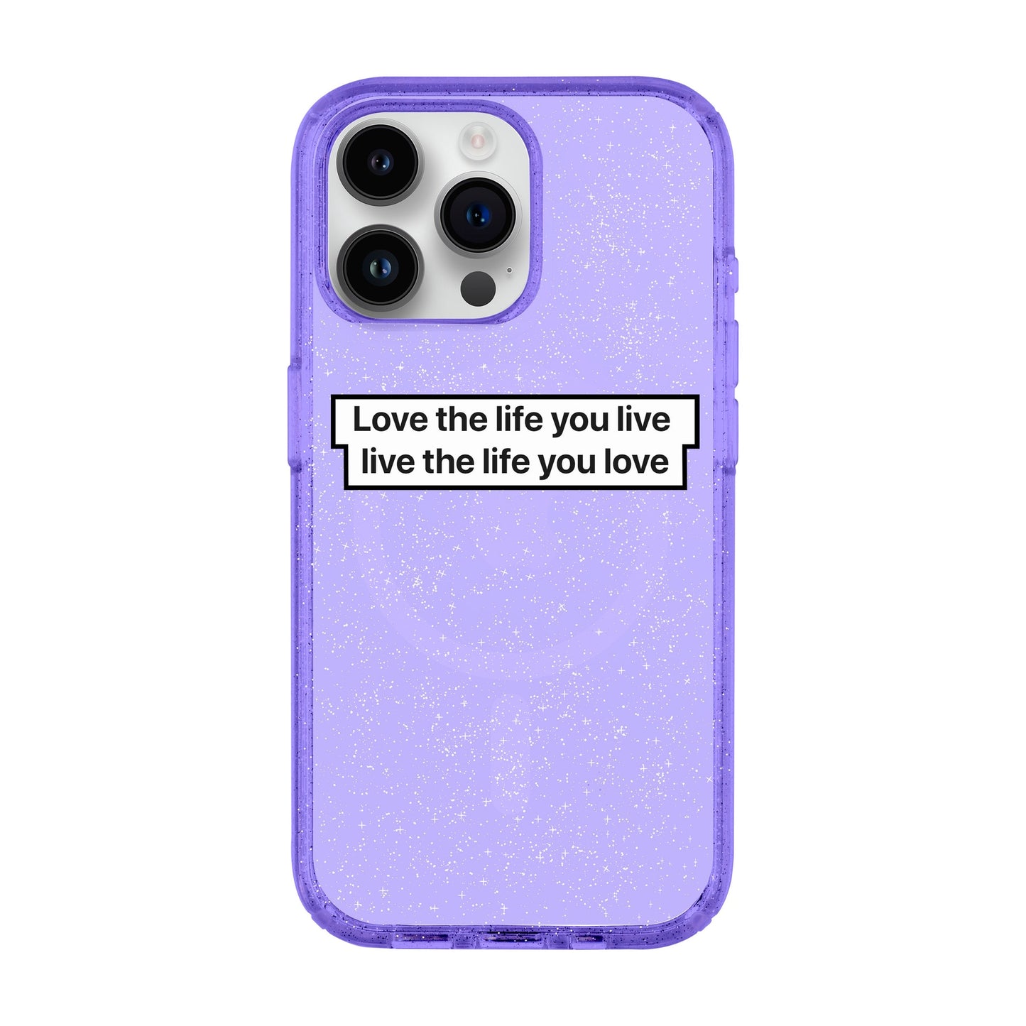 LOVE THE LIFE-iPhone 14 Pro Max Shiny Kılıf MagSafe Özellikli