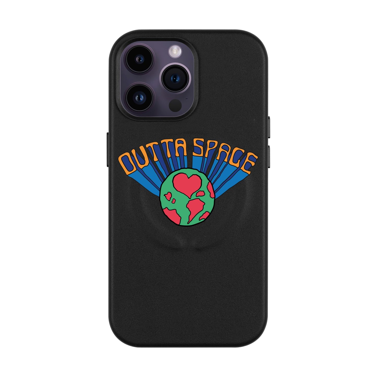 OUTTA SPACE-iPhone 14 Pro Max Leather Kılıf MagSafe Özellikli