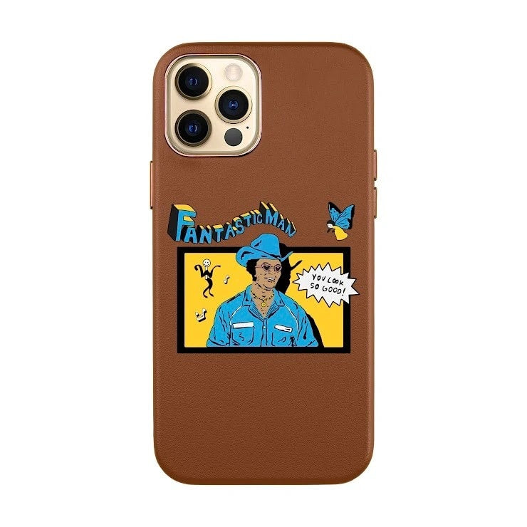 FANTASTIC-iPhone 14 Leather Kılıf