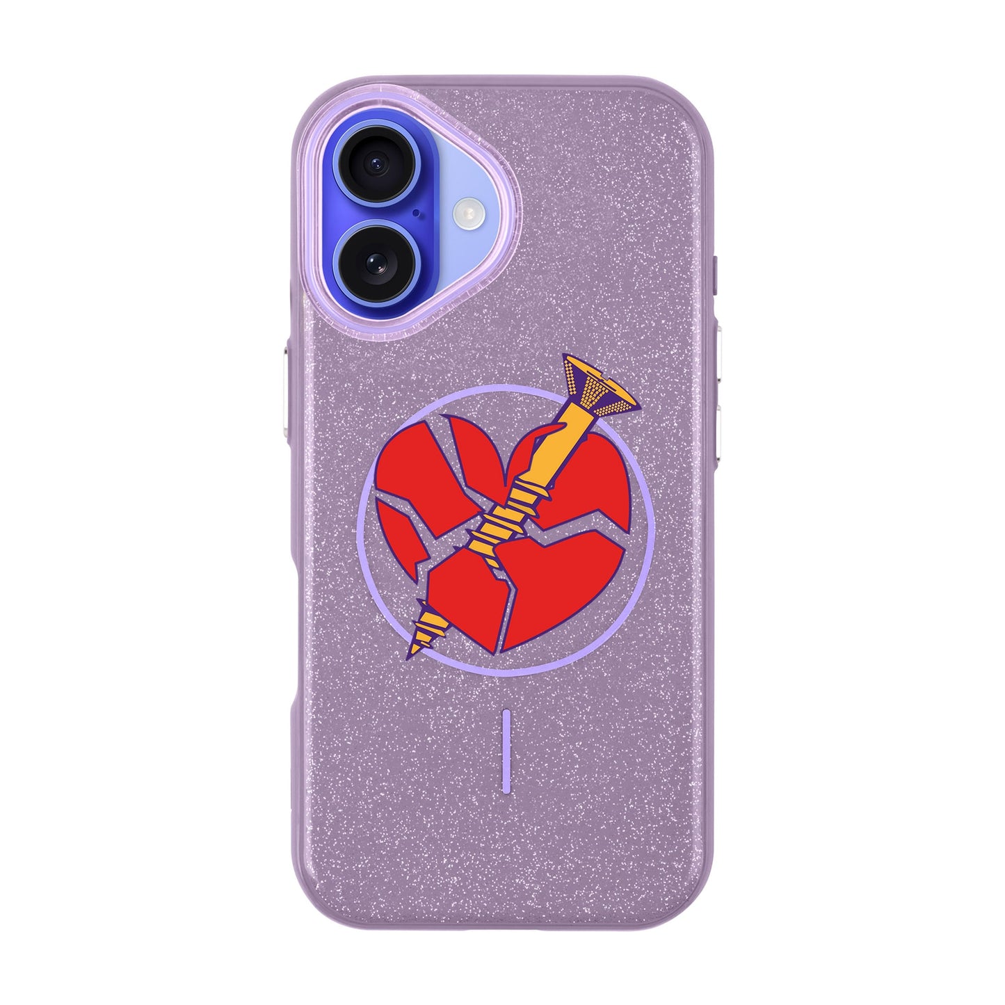 BROKEN HEART-iPhone 16 Radiant Kılıf MagSafe Özellikli