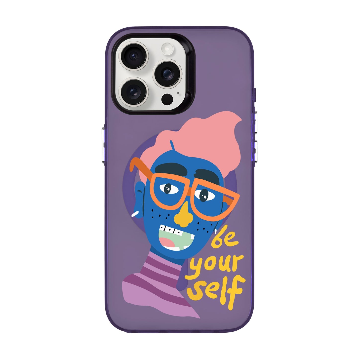 BE YOUR SELF-iPhone 12 Hold Kılıf MagSafe Özellikli