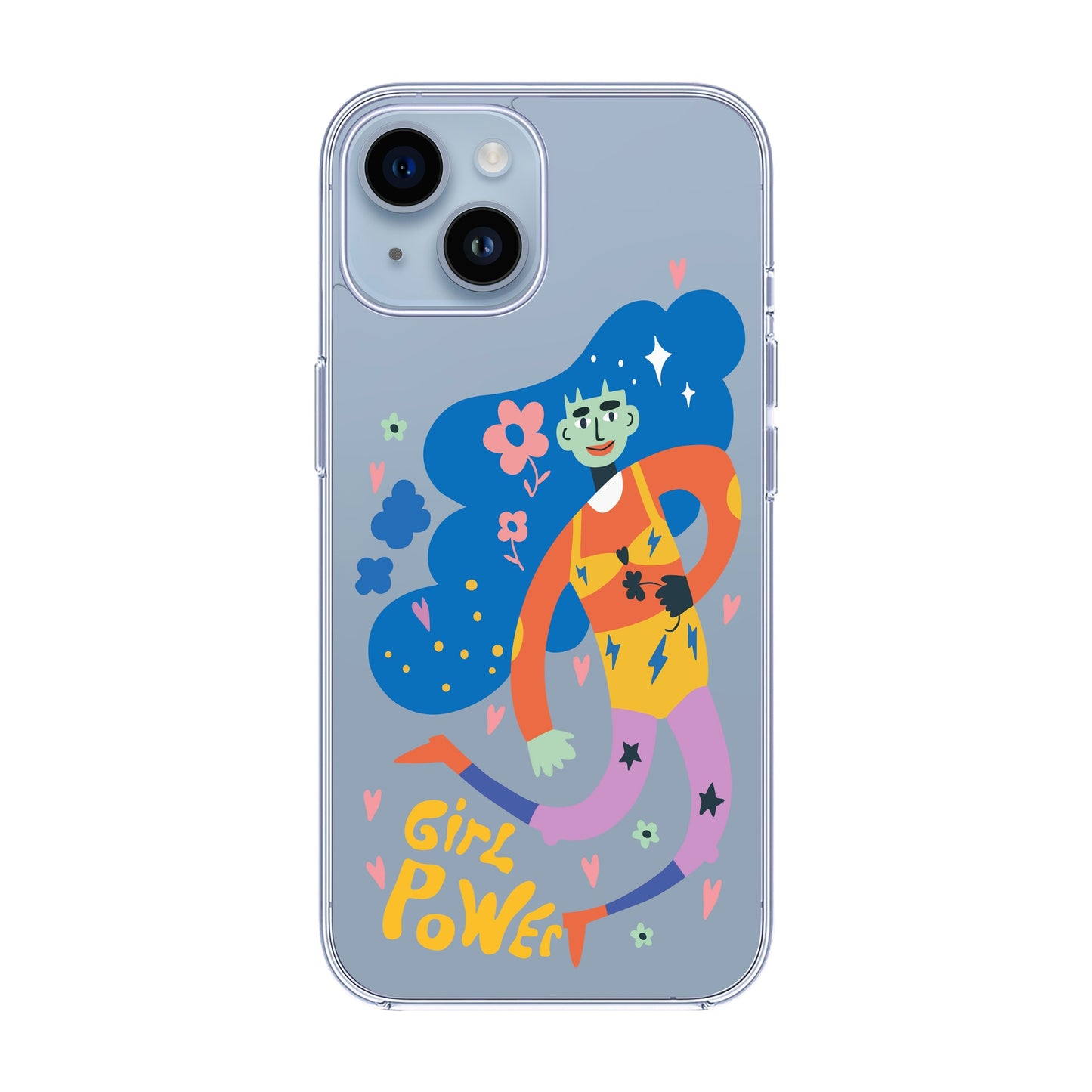 GIRL POWER-iPhone 14 Solid Kılıf
