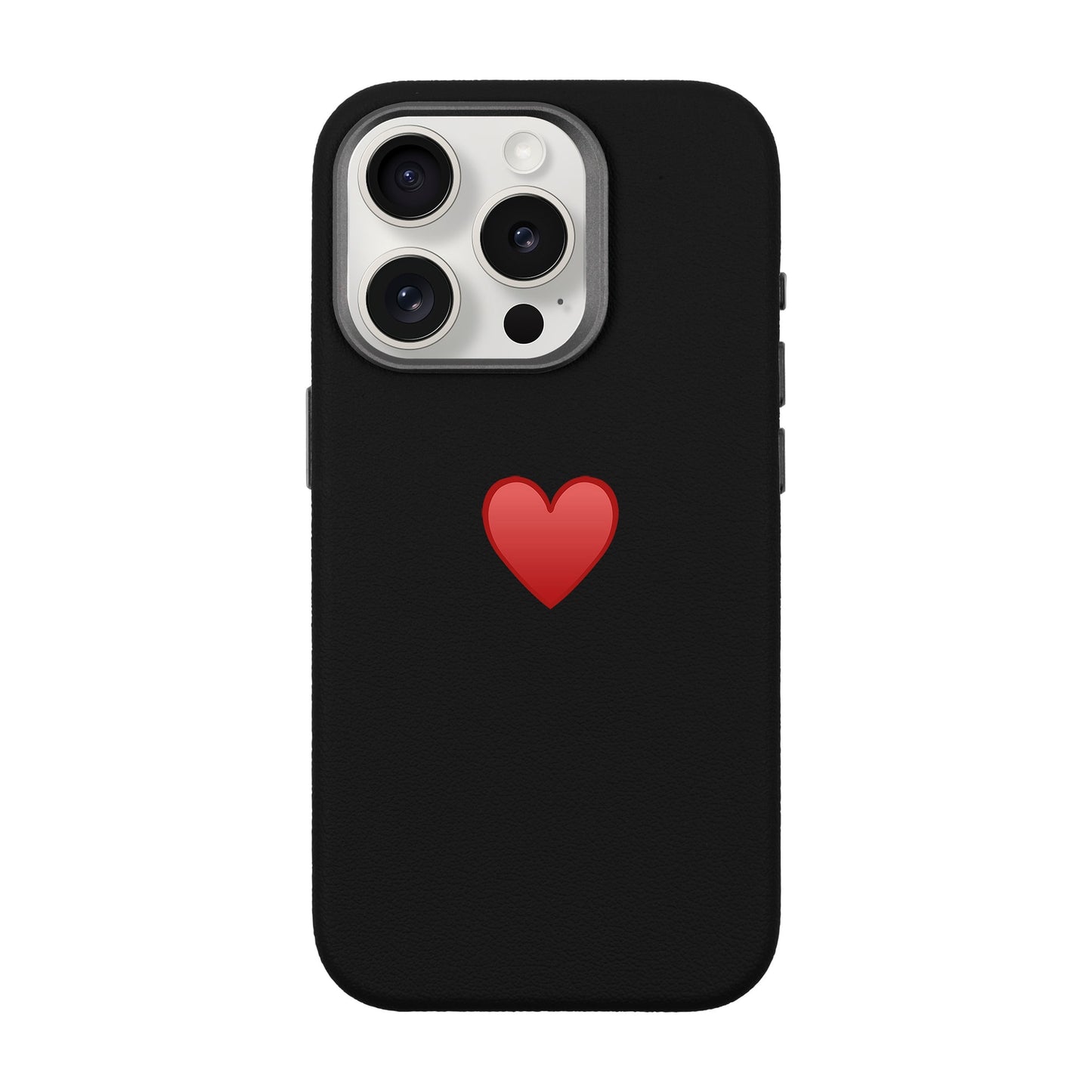 SPREAD HEART-iPhone 15 Pro Leather Premium Kılıf MagSafe Özellikli