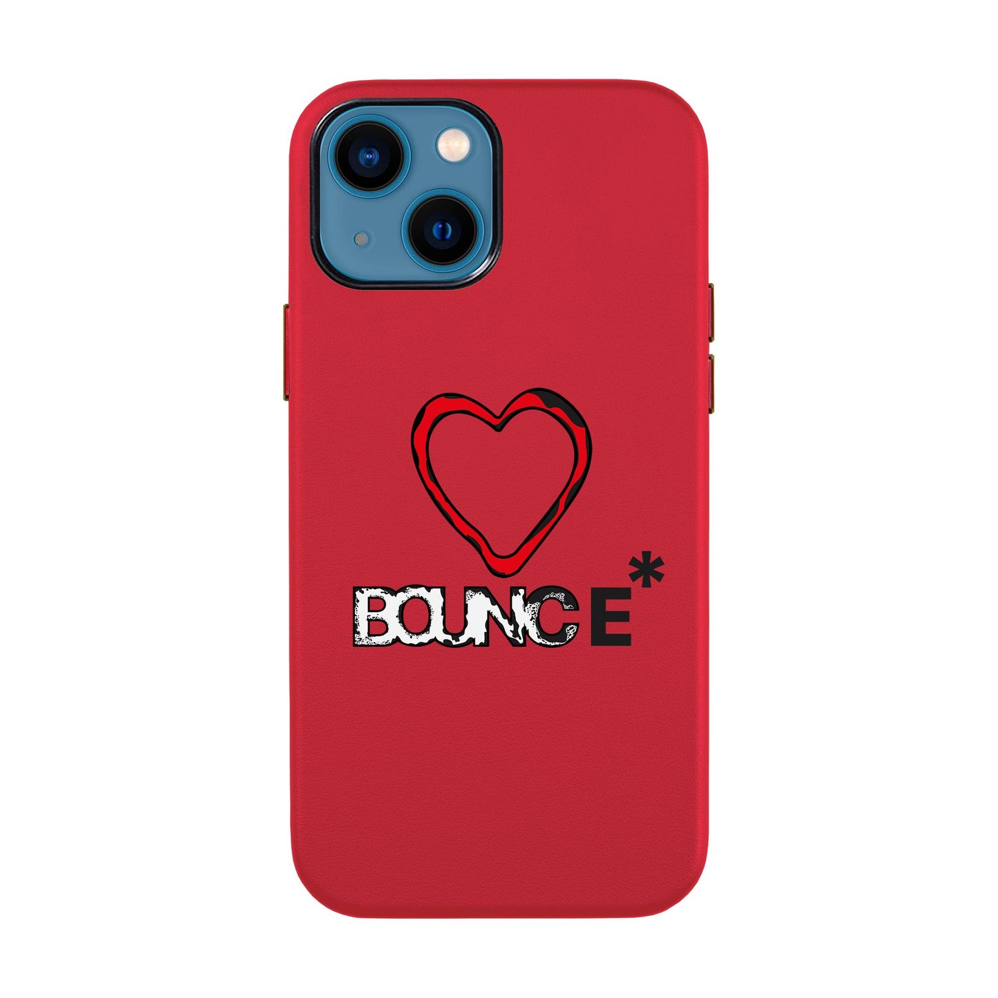 BOUNCE-iPhone 14 Leather Kılıf