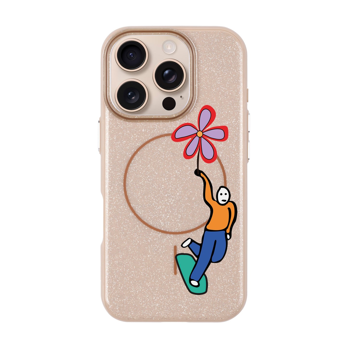 SKATEBOARDER-iPhone 16 Pro Radiant Kılıf MagSafe Özellikli