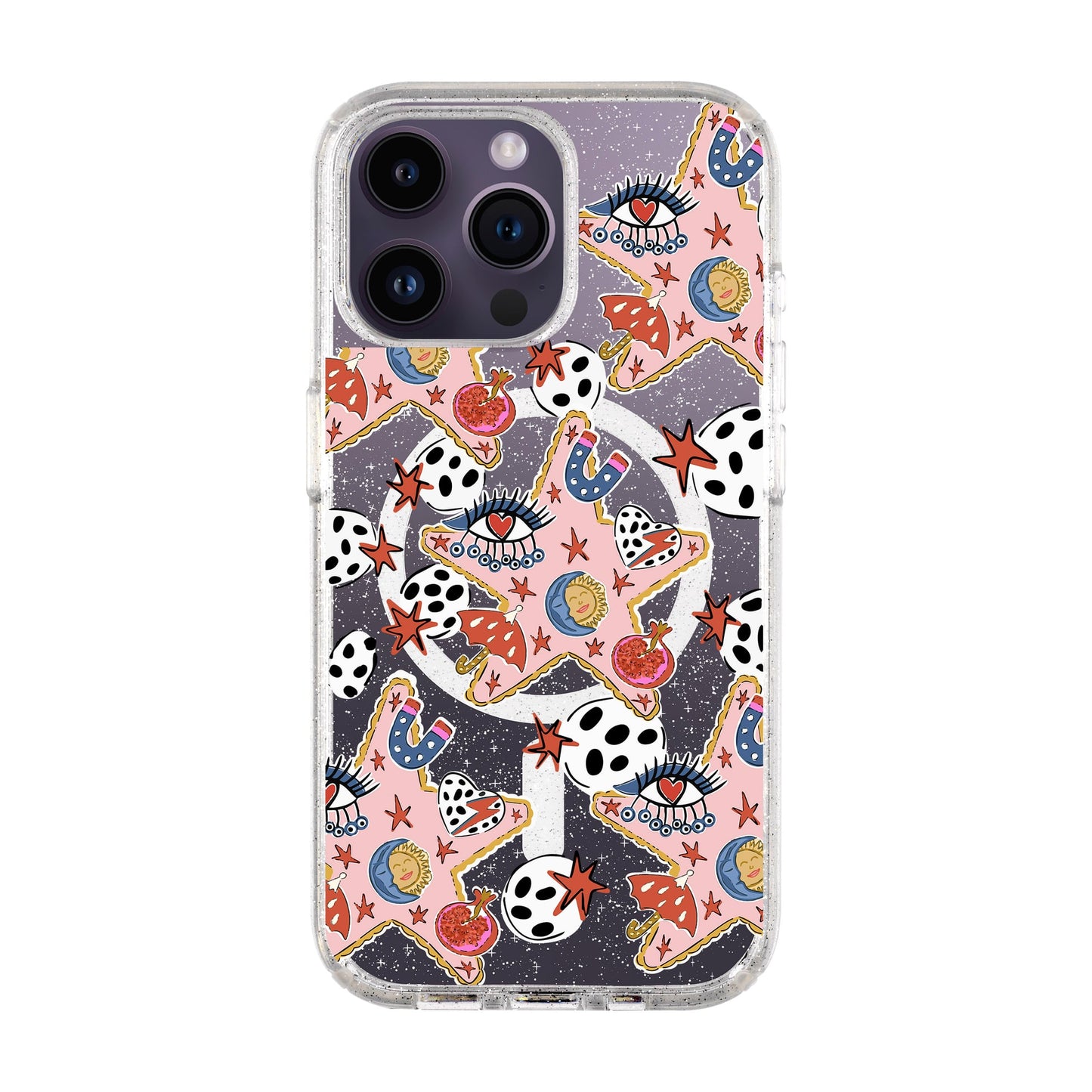 DURUSKO-iPhone 14 Pro Max Shiny Kılıf MagSafe Özellikli