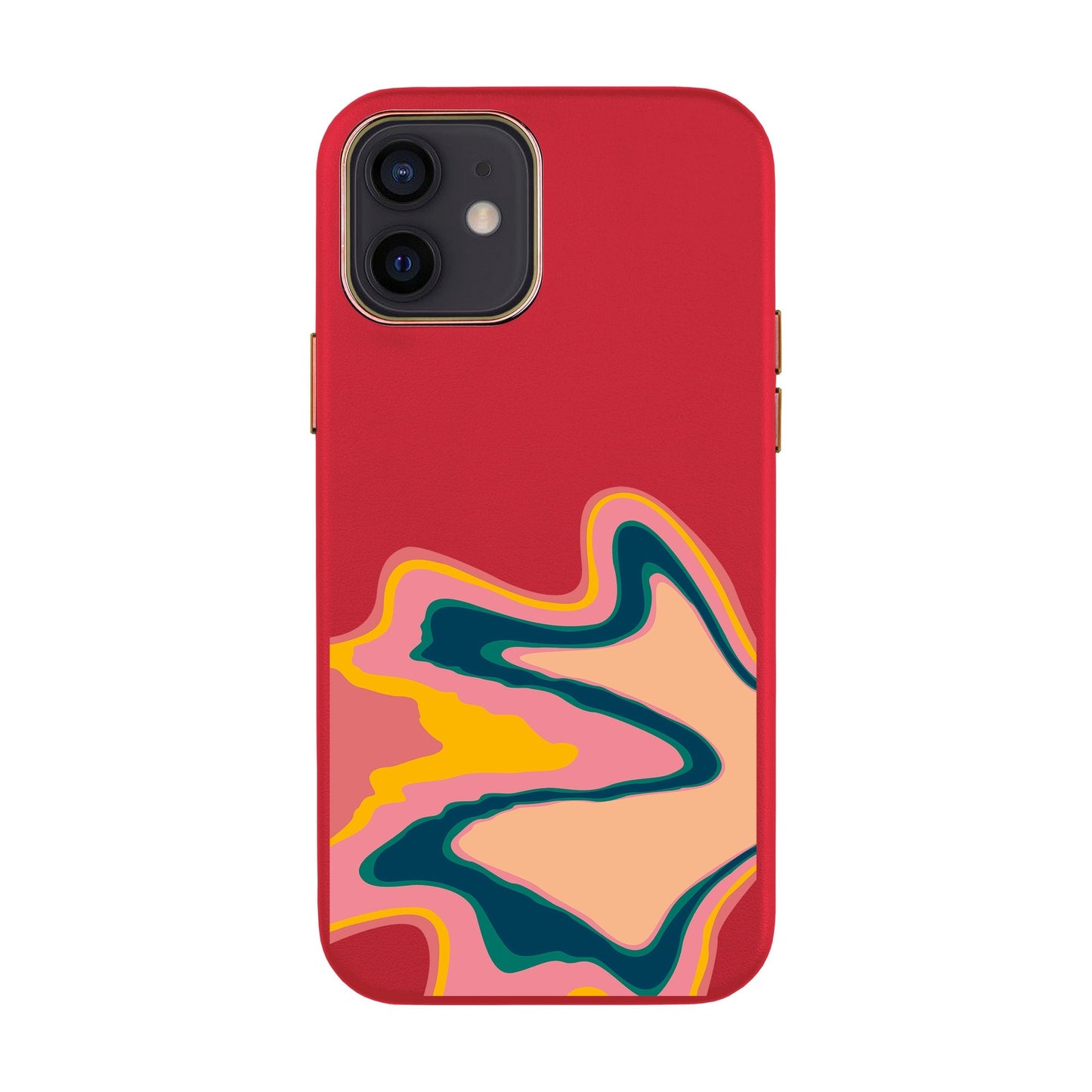 US IN ESSENCE-iPhone 12 Mini Leather Kılıf
