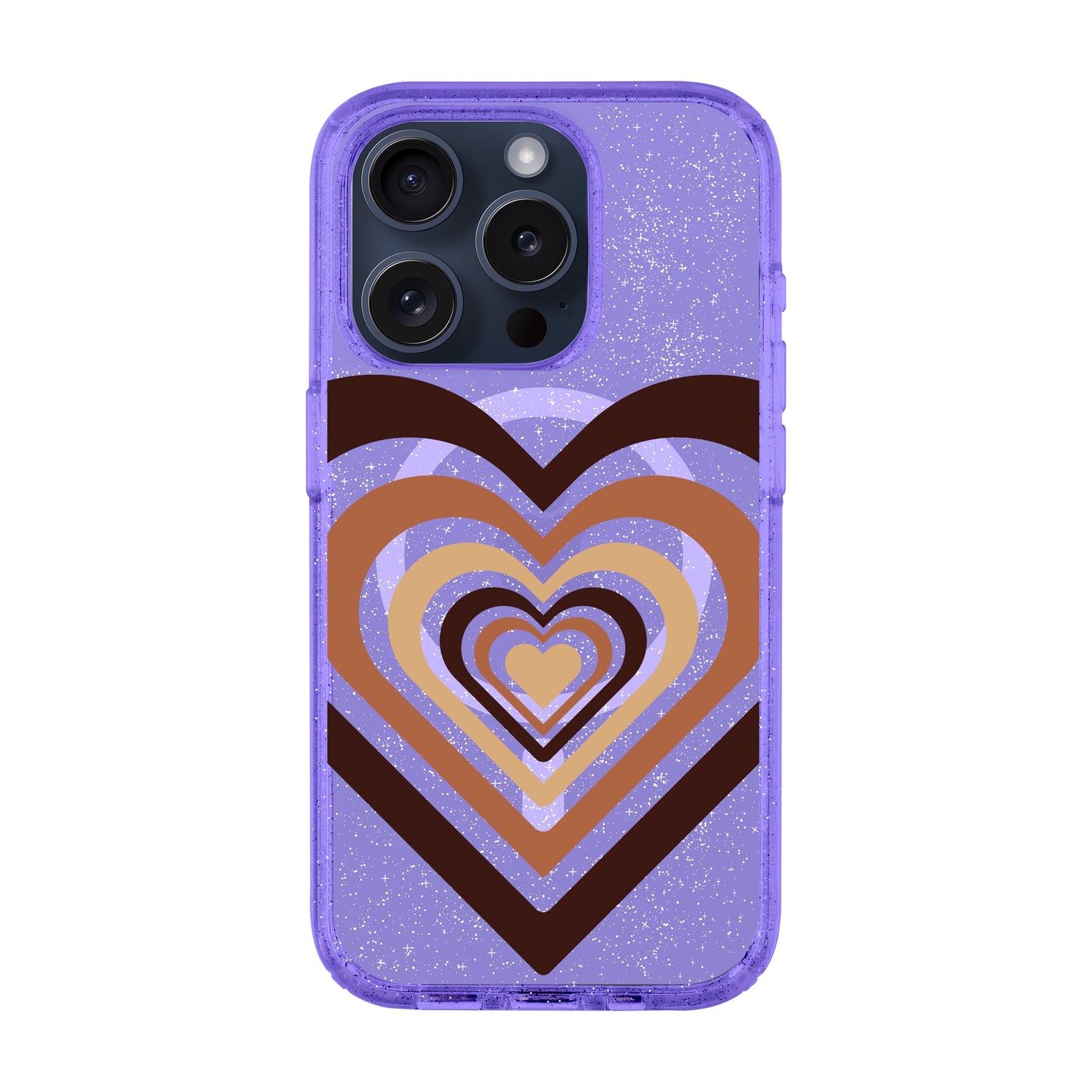 HEART-iPhone 15 Pro Shiny Kılıf MagSafe Özellikli