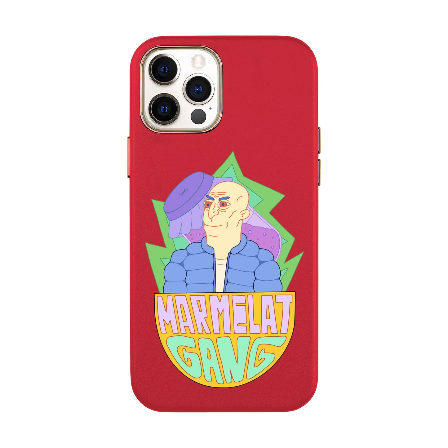 MARMELAT GANG-iPhone 11 Pro Max Leather Kılıf
