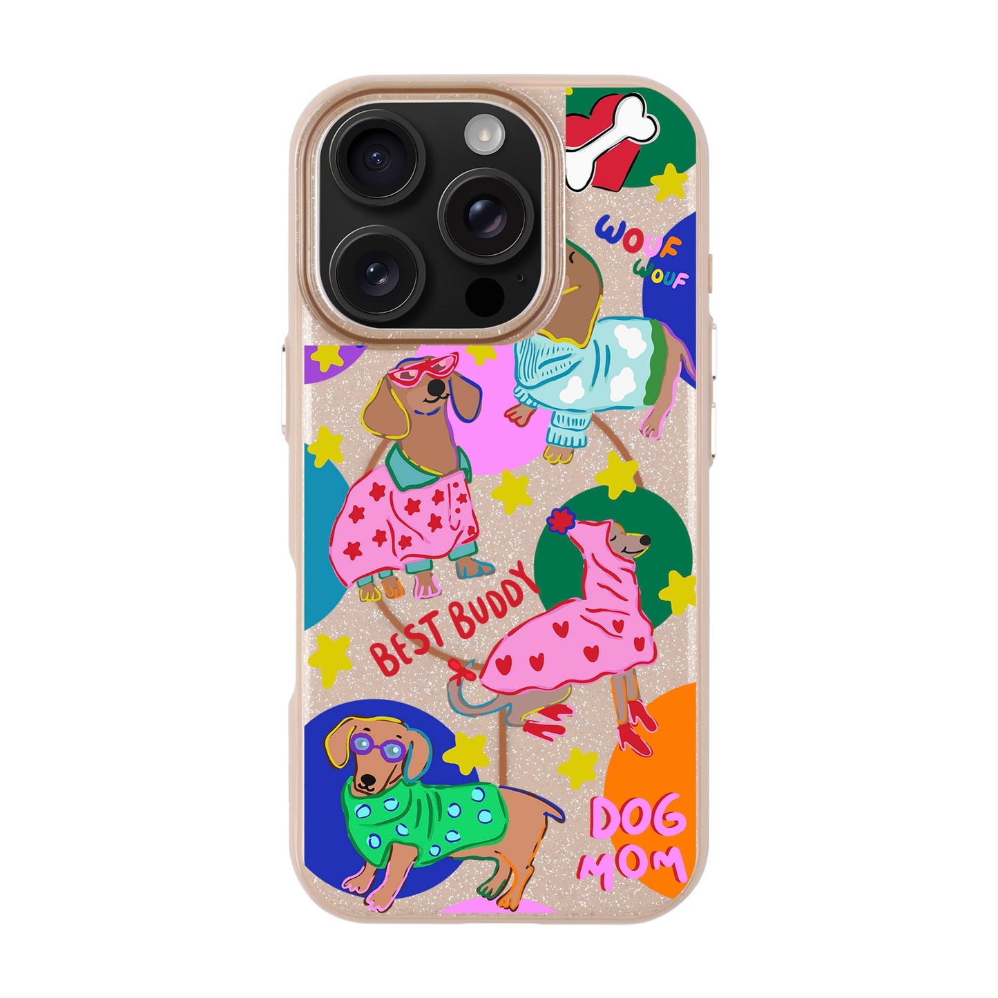 DOG MOM-iPhone 16 Pro Radiant Kılıf MagSafe Özellikli