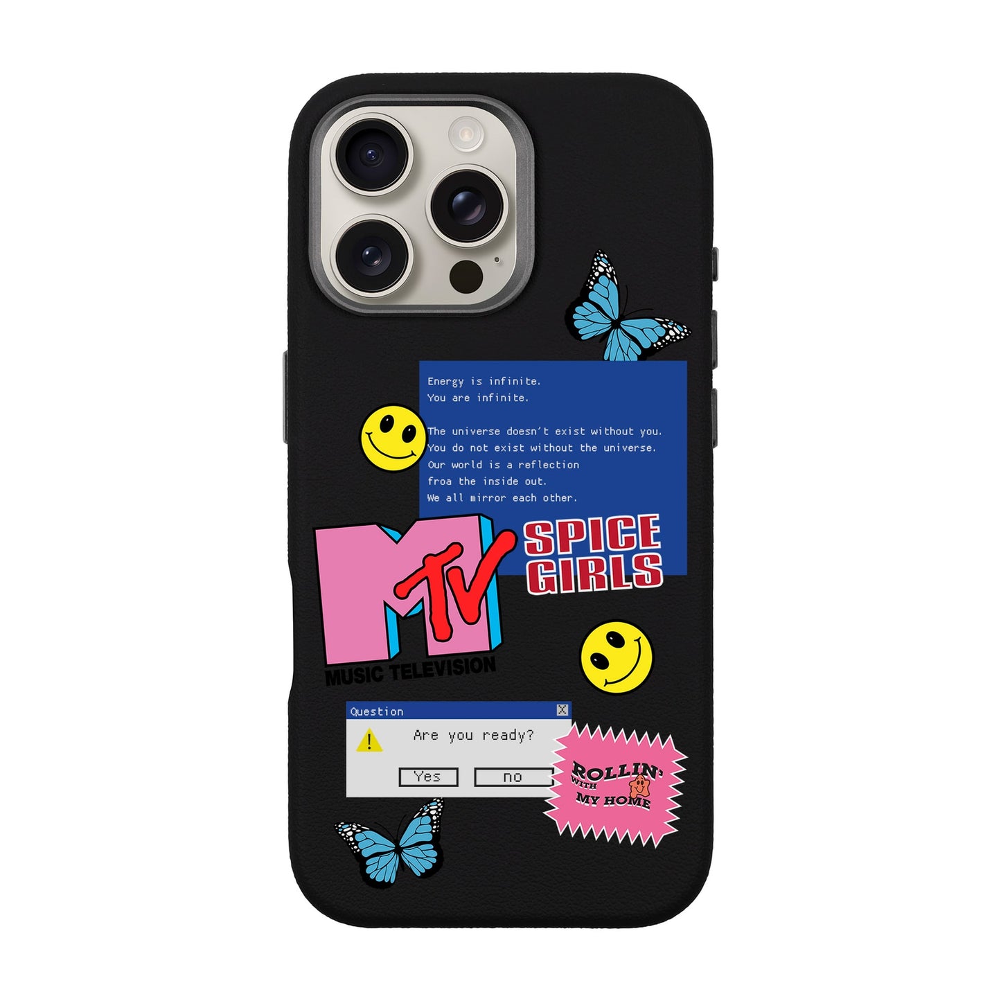 ARE YOU READY-iPhone 16 Pro Max Leather Premium Kılıf MagSafe Özellikli