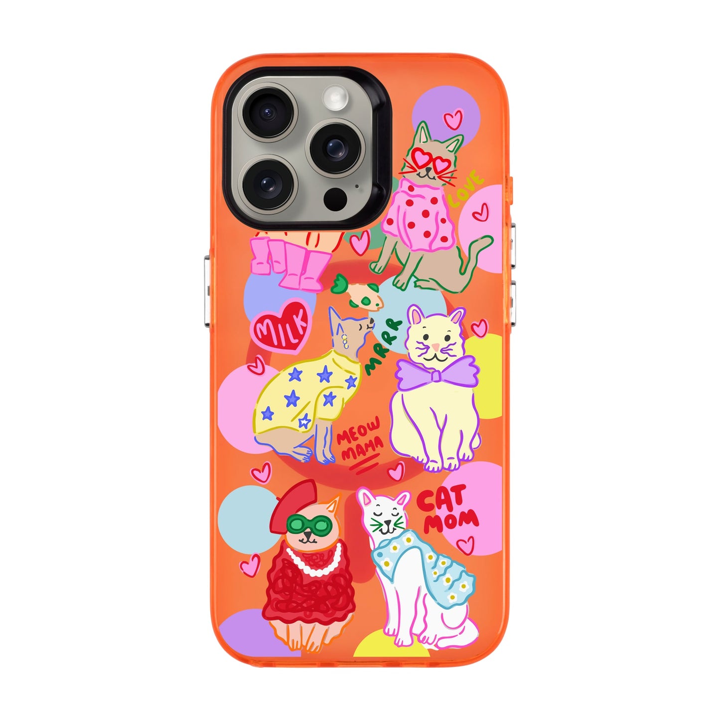CAT MOM-iPhone 15 Pro Max Hold Kılıf MagSafe Özellikli
