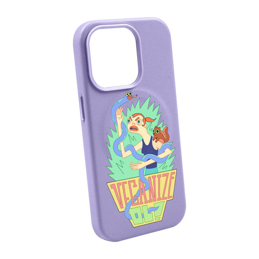 VEGANİZE-Leather Kılıf MagSafe Özellikli - iPhone 14 Pro Max