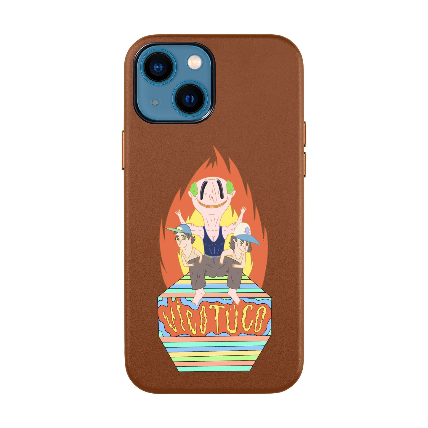 VİCOTÜCO ADAM-iPhone 13 Mini Leather Kılıf