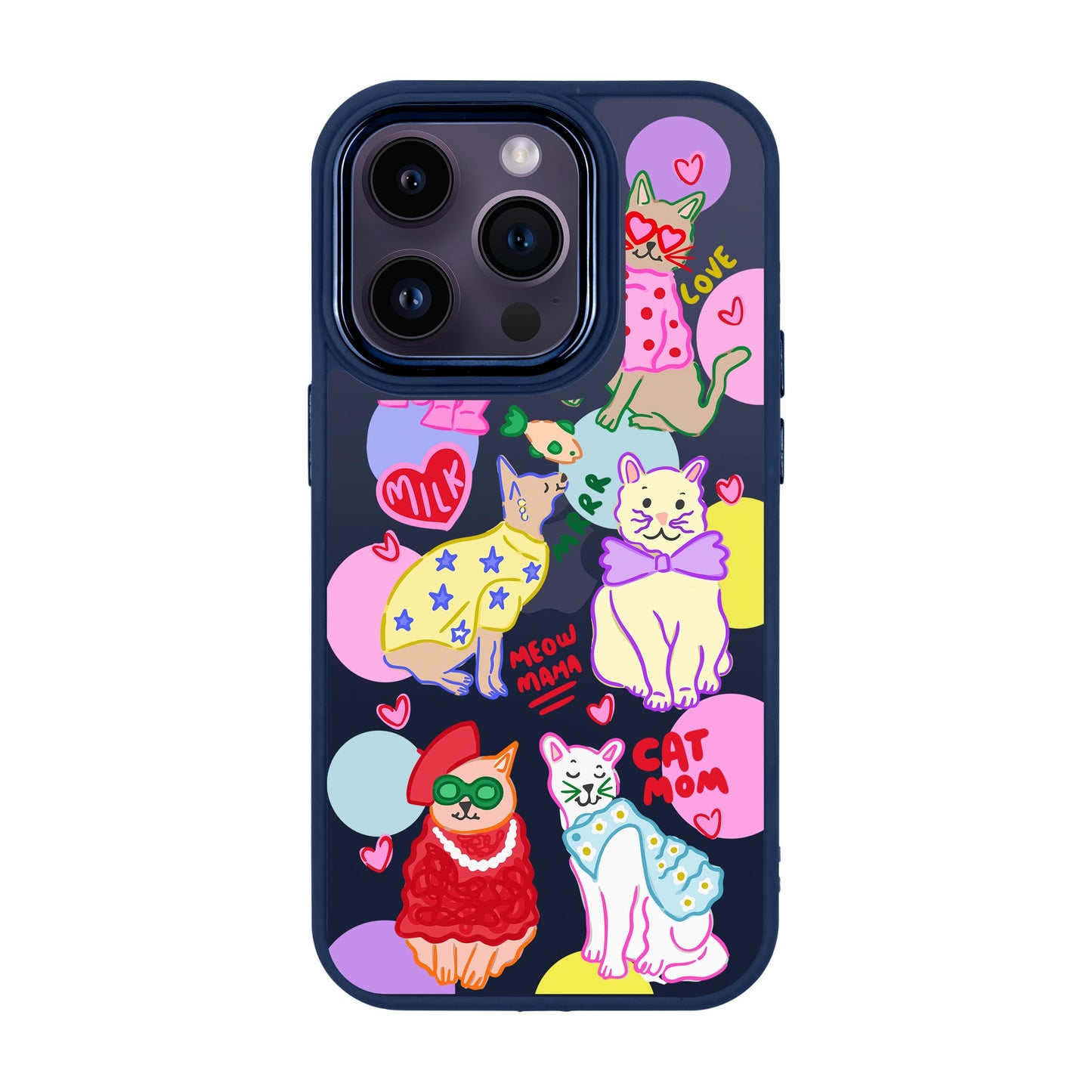 CAT MOM-iPhone 14 Pro Proof Kılıf