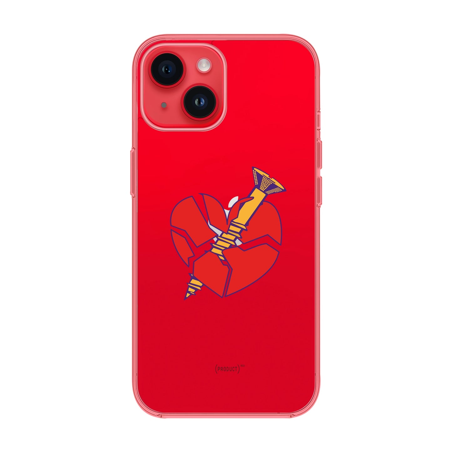 BROKEN HEART-iPhone 14 Solid Kılıf
