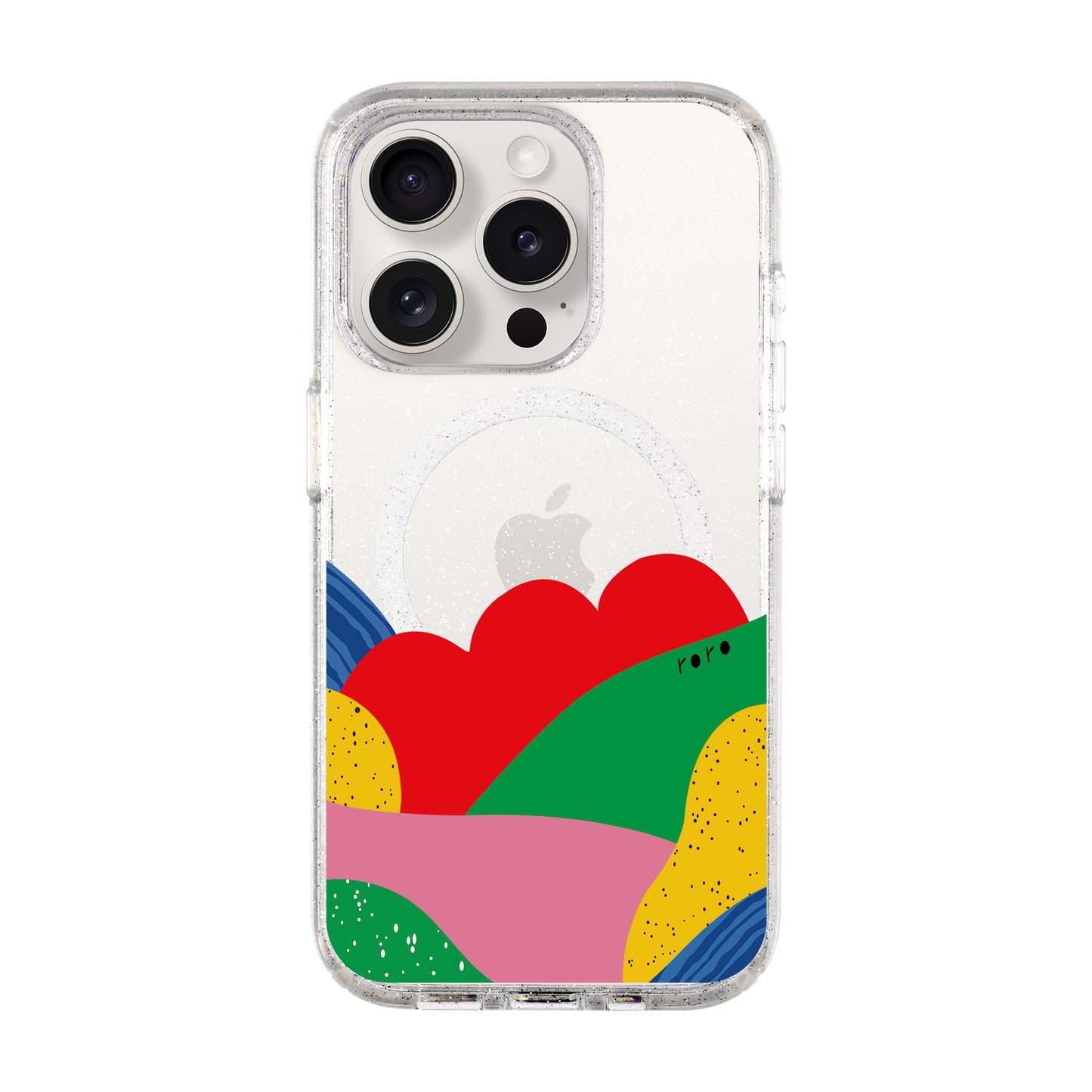FLAG-iPhone 15 Pro Shiny Kılıf MagSafe Özellikli