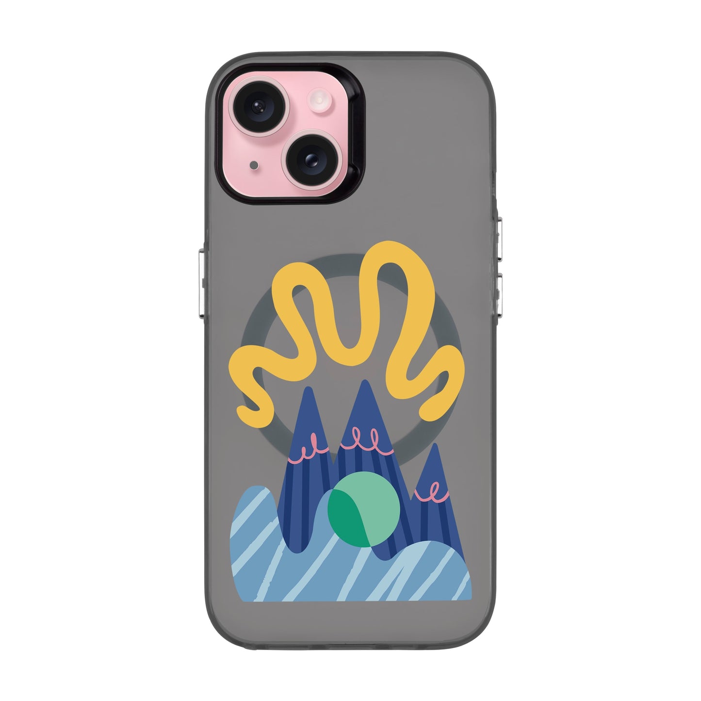 MOUNTAIN-iPhone 15 Hold Kılıf MagSafe Özellikli