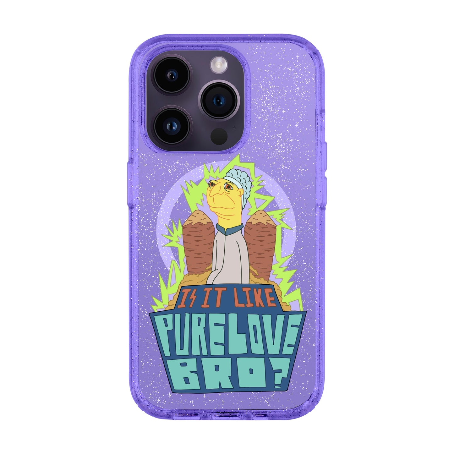 PURE LOVE-iPhone 14 Pro Shiny Kılıf MagSafe Özellikli