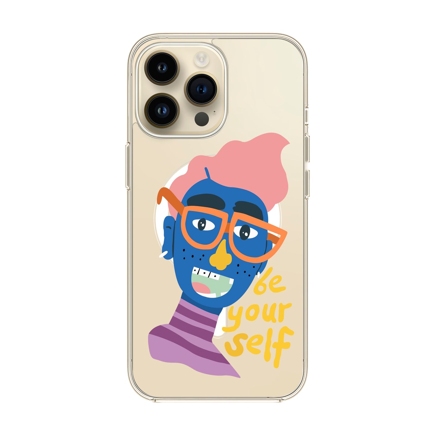 BE YOUR SELF-iPhone 14 Pro Max Solid Kılıf MagSafe Özellikli