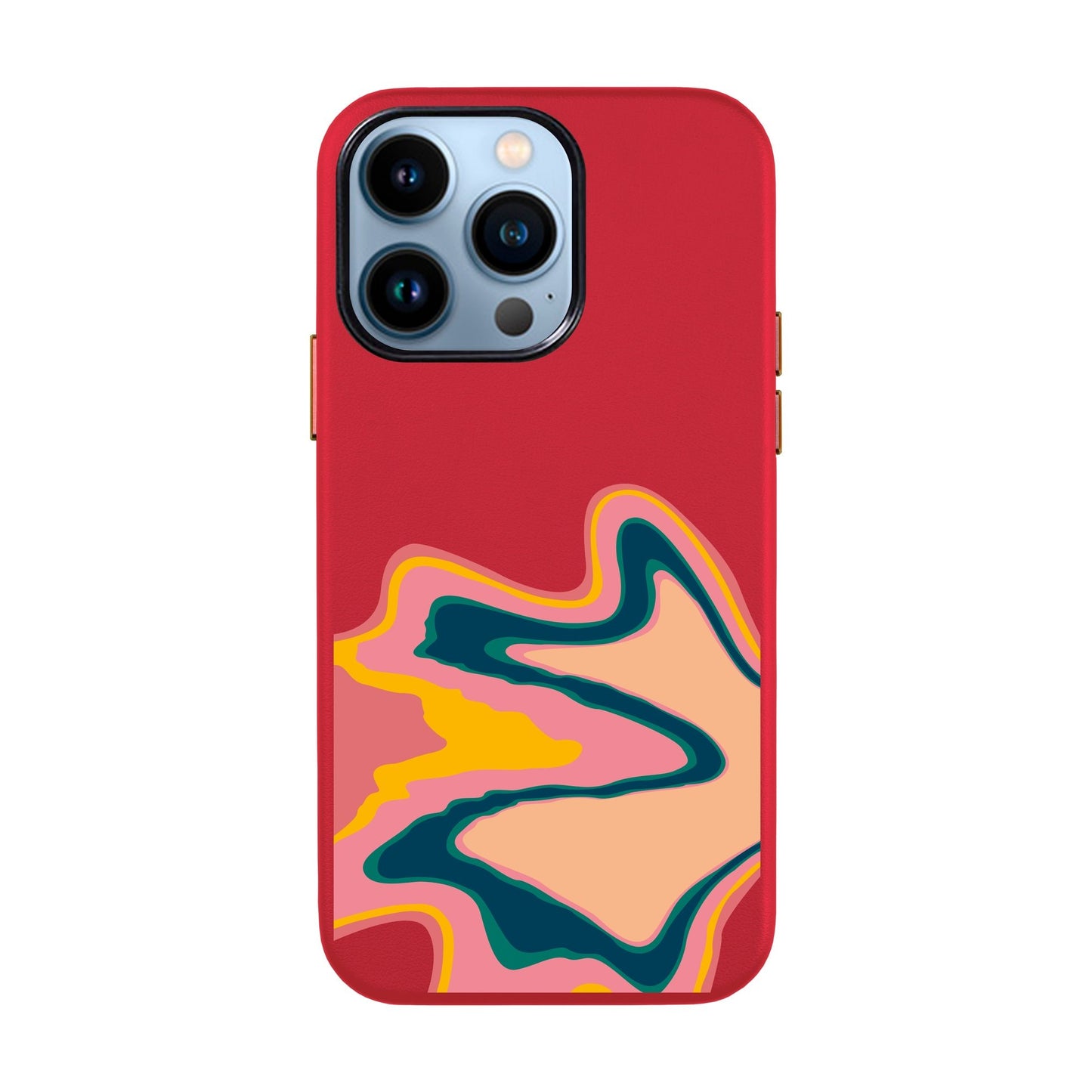 US IN ESSENCE-iPhone 13 Pro Leather Kılıf