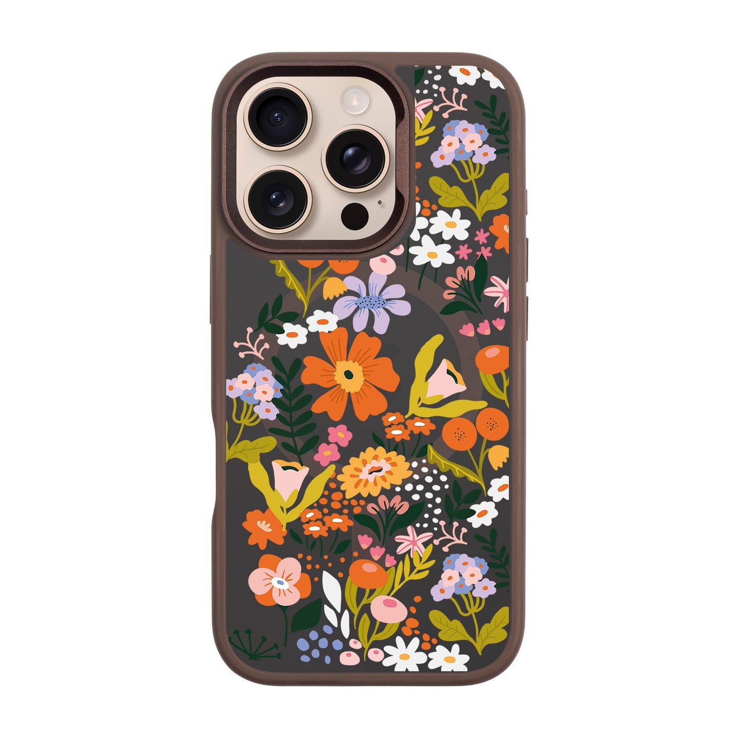 FLOWER-iPhone 16 Pro Rise Kılıf MagSafe Özellikli