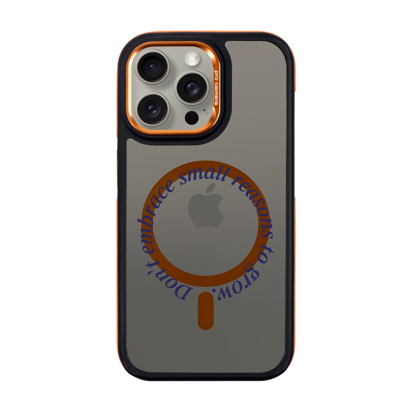 GROW-iPhone 15 Pro Max Dark Kılıf MagSafe Özellikli