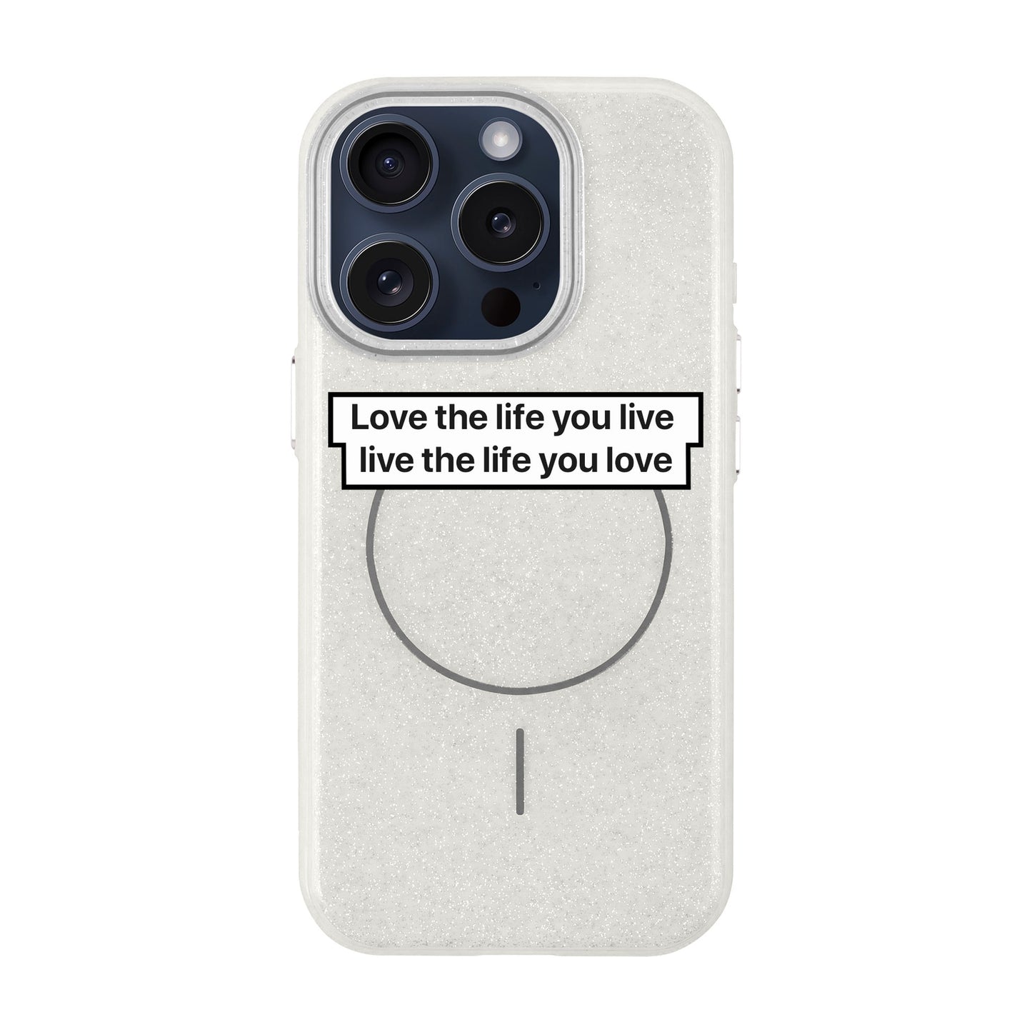LOVE THE LIFE-iPhone 15 Pro Radiant Kılıf MagSafe Özellikli