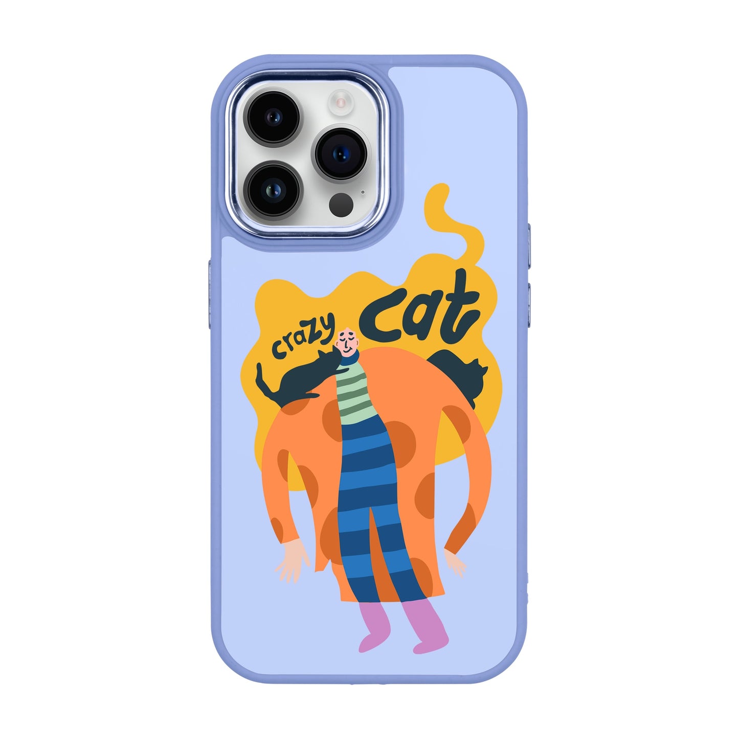 CRAZY CAT-iPhone 14 Pro Max Proof Kılıf