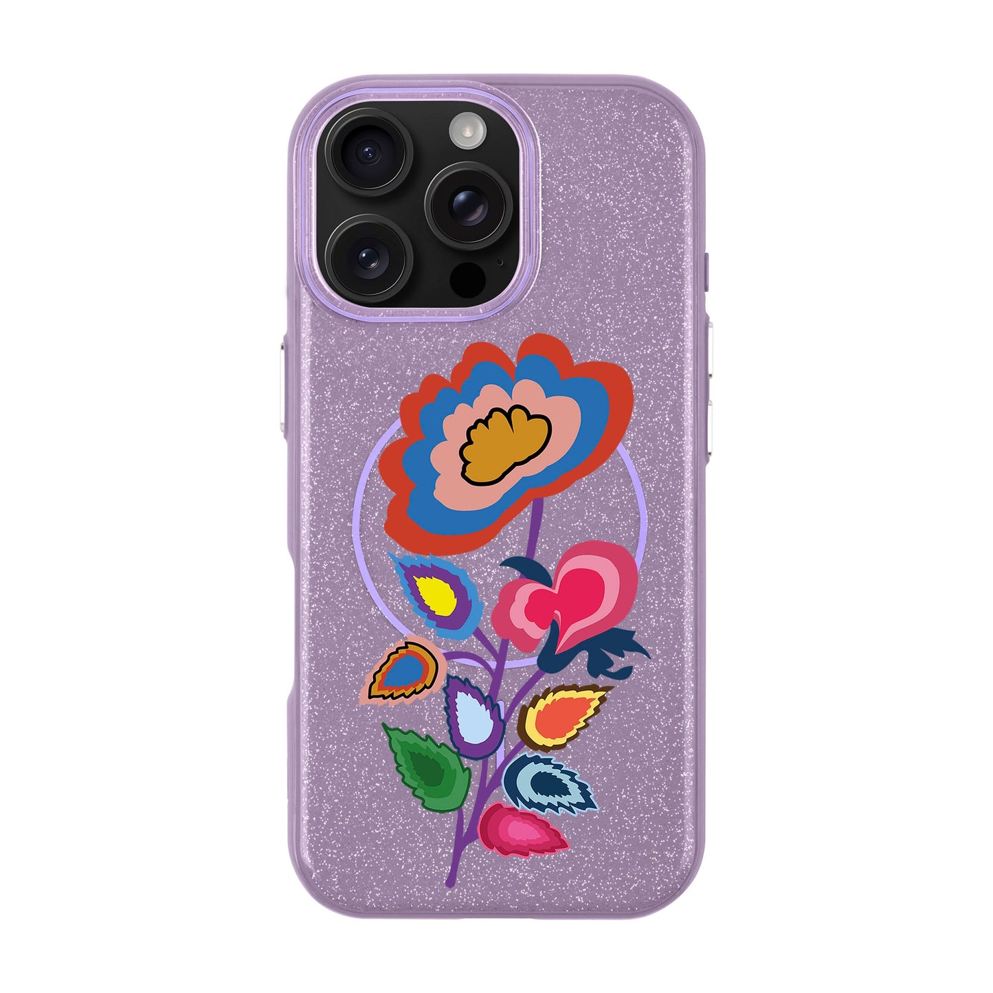KNITTED FLOWER-iPhone 16 Pro Max Radiant Kılıf MagSafe Özellikli