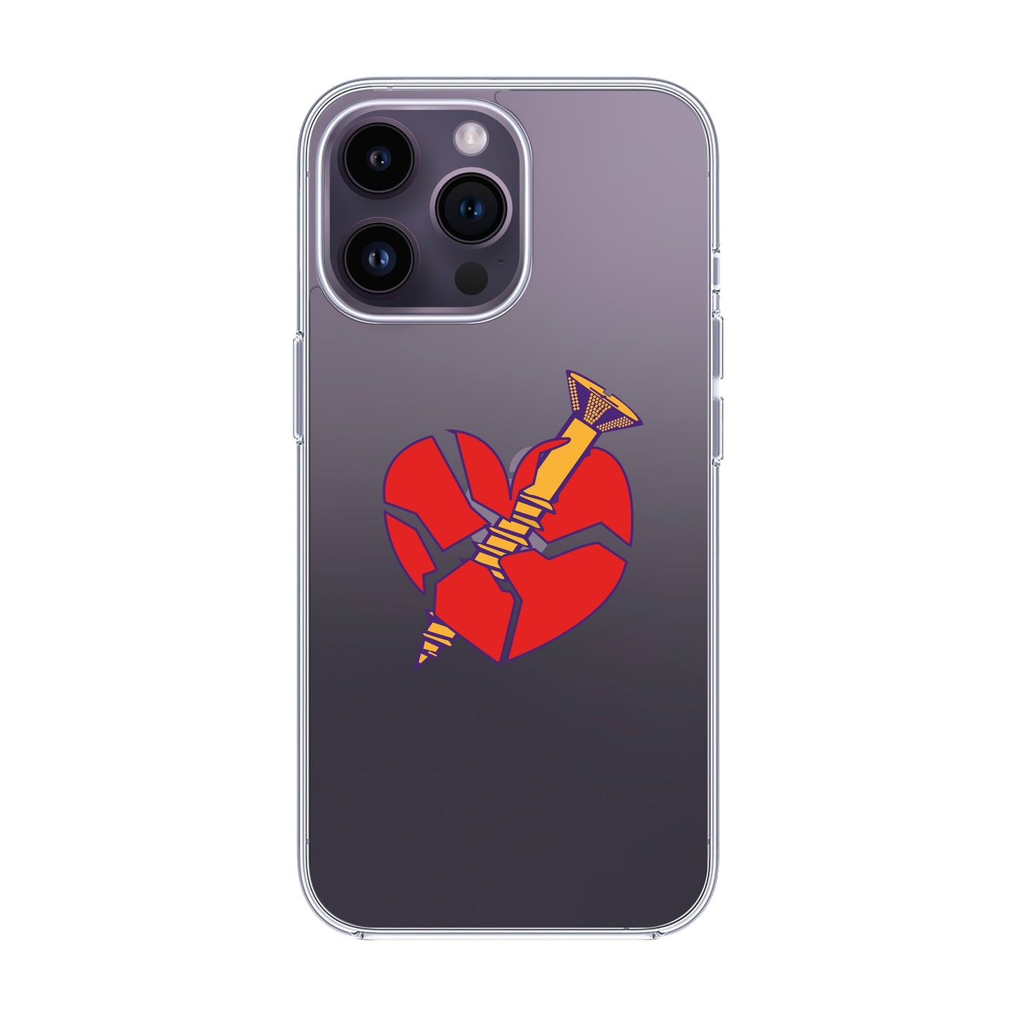 BROKEN HEART-iPhone 15 Pro Max Solid Kılıf