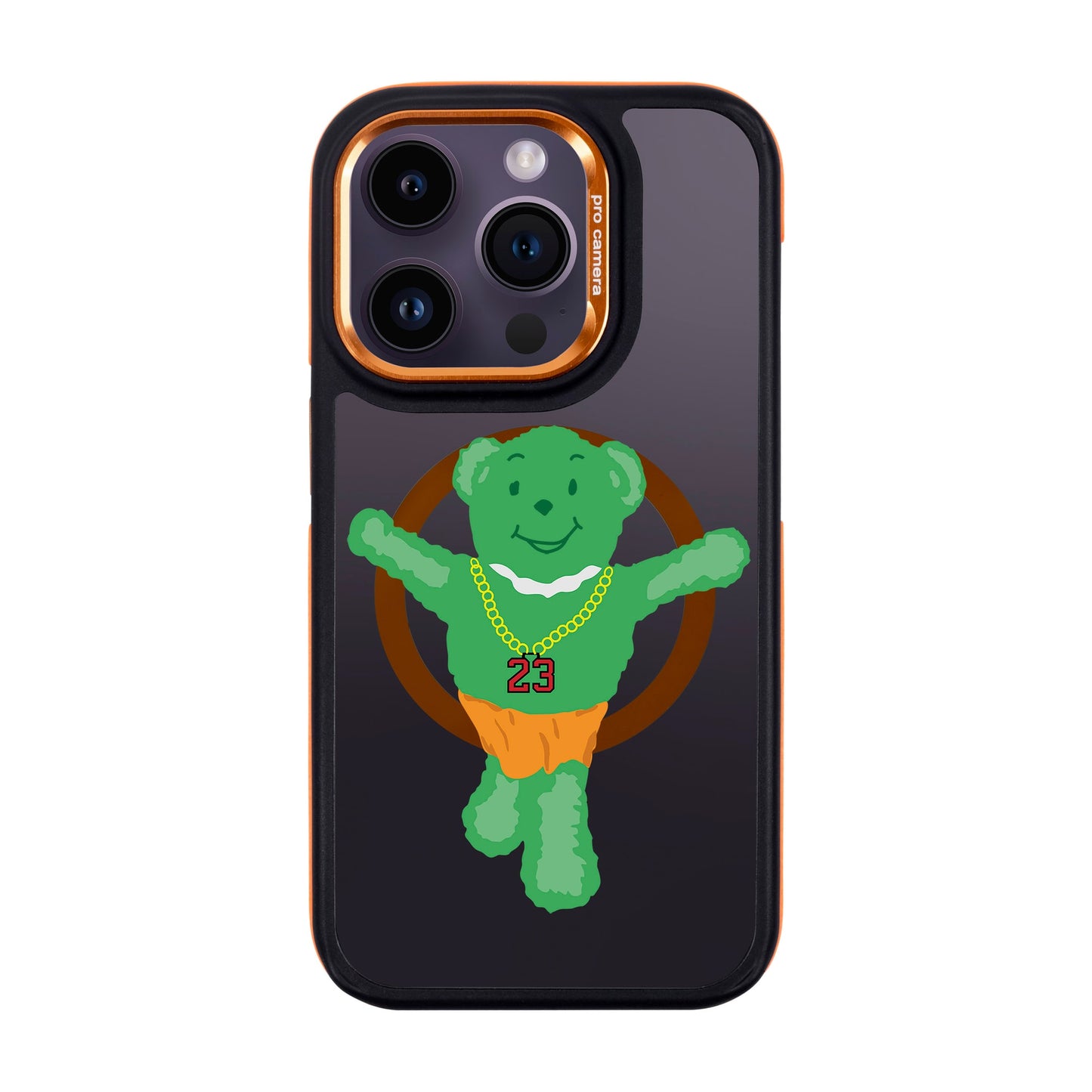 GREEN BEAR-iPhone 14 Pro Dark Kılıf MagSafe Özellikli