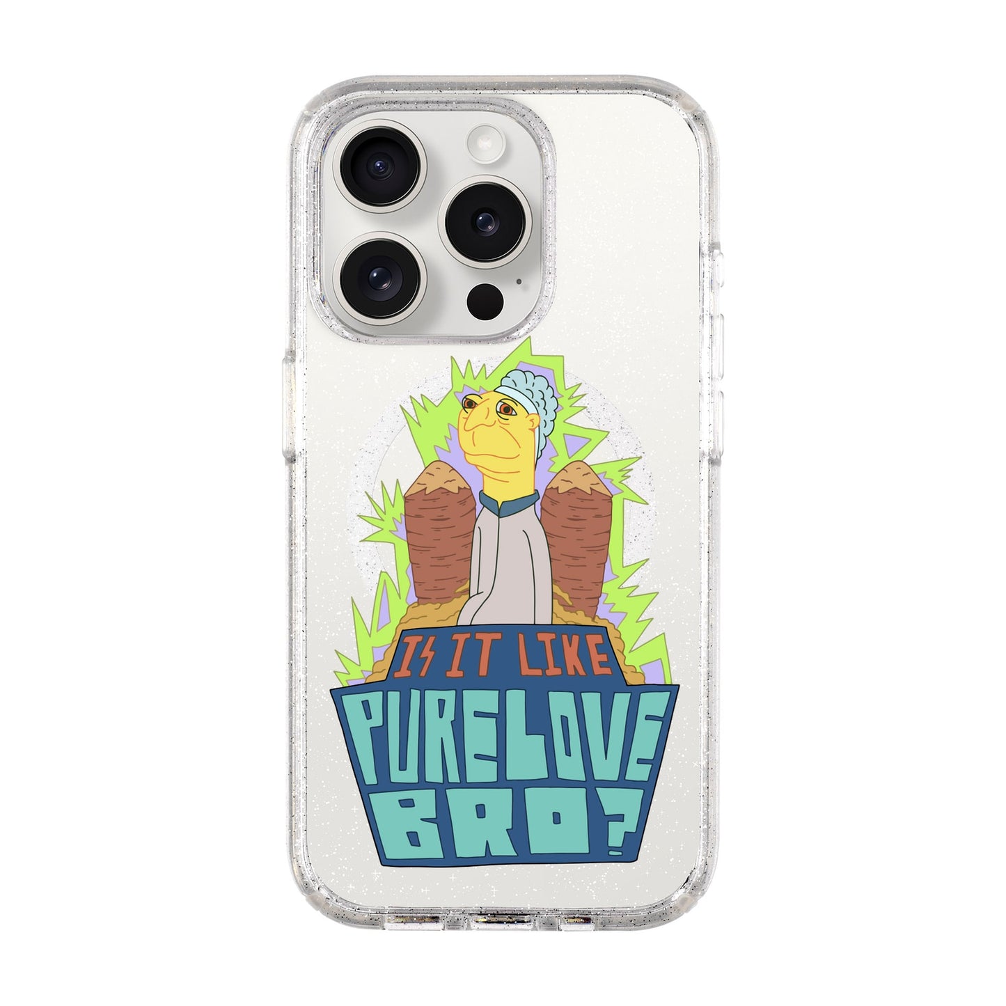 PURE LOVE-iPhone 15 Pro Shiny Kılıf MagSafe Özellikli